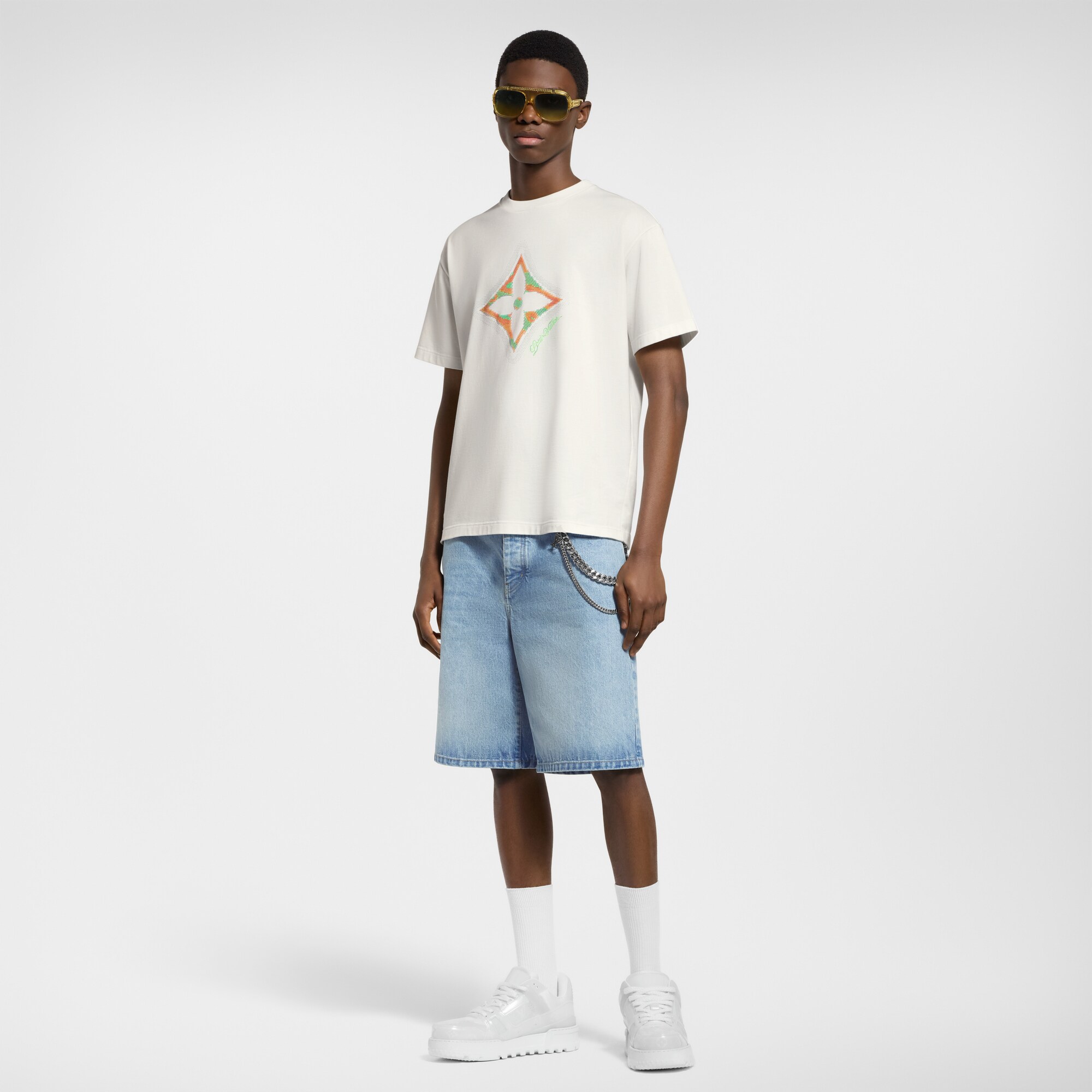  Ready to Wear Camisetas y camisas tipo polo Playera estampada en 3D con flor Monograma | Louis Vuitton ® (Ampliar producto)