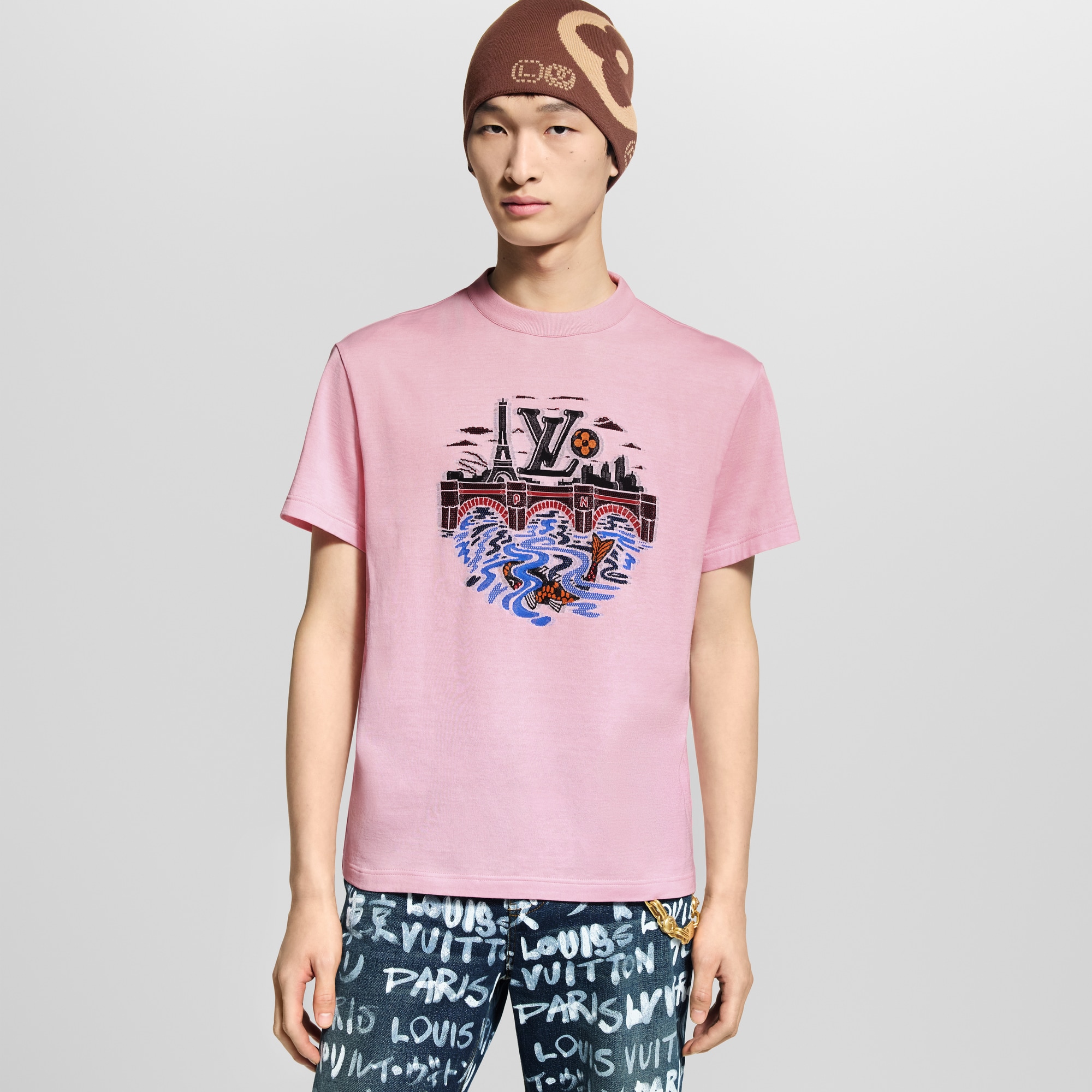  Ready to Wear Camisetas y camisas tipo polo Playera gráfica | Louis Vuitton ® (Ampliar producto)