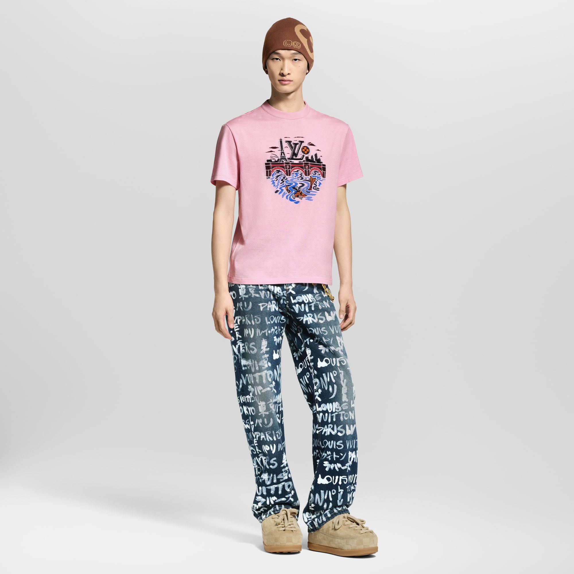  Ready to Wear Camisetas y camisas tipo polo Playera gráfica | Louis Vuitton ® (Ampliar producto)