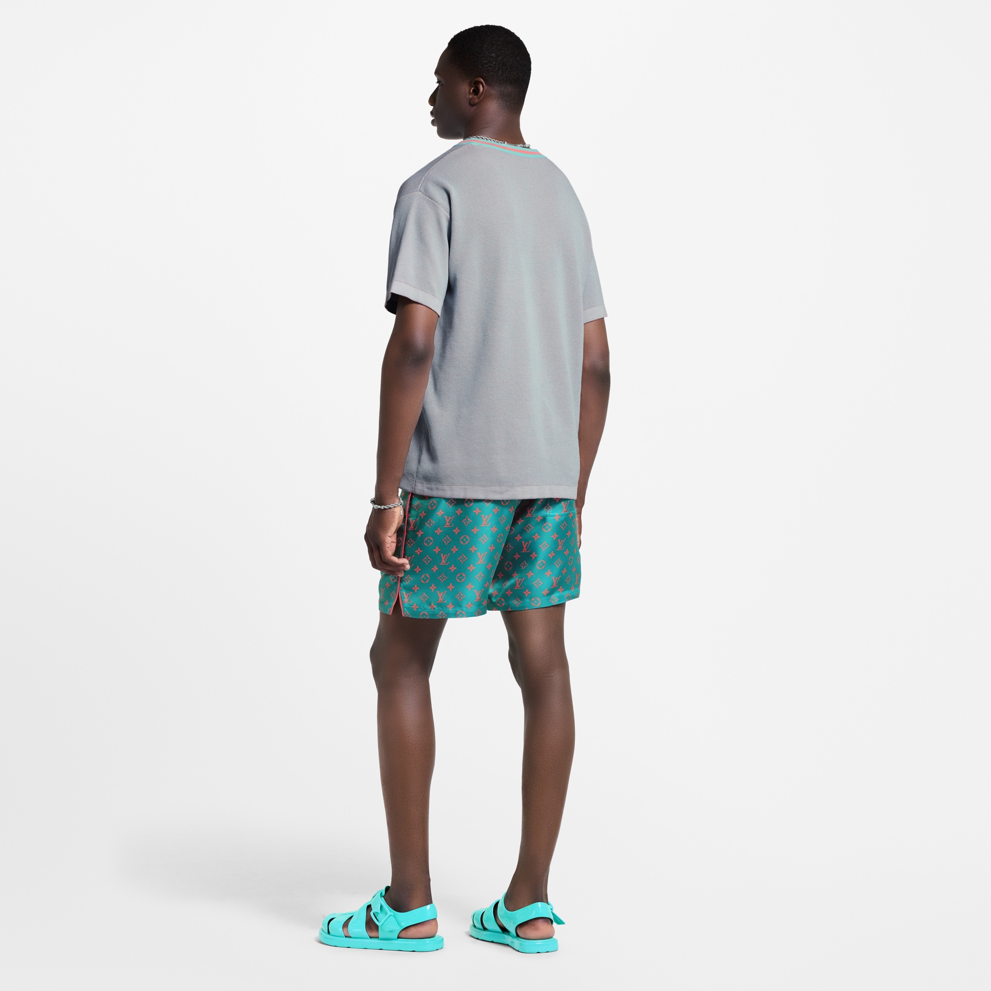  Ready to Wear Prendas tejidas y sudaderas Playera gráfica de cuello redondo | Louis Vuitton ® (Ampliar producto)