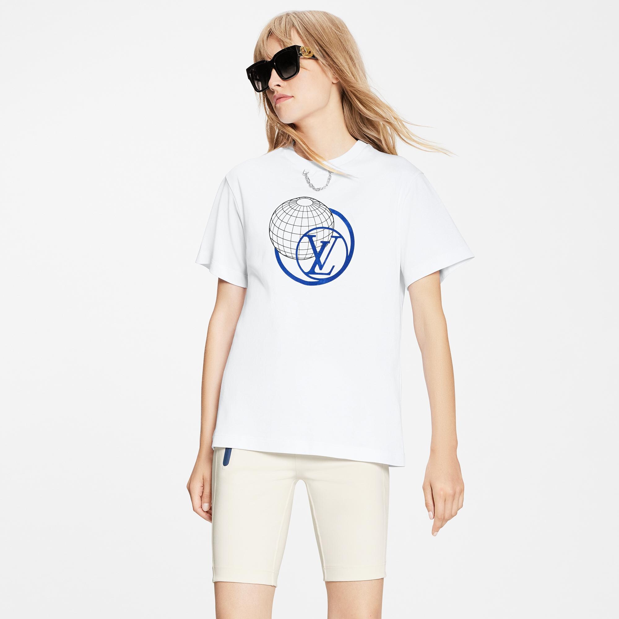  Discontinued Product Obs 1 Playera LV Globe | Louis Vuitton ® (Ampliar producto)