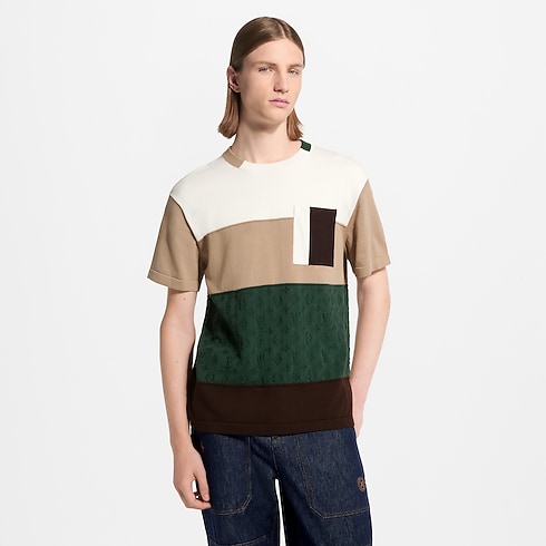 Ready-to-Wear Prendas Tejidas y Sudaderas Playera tejida en Jacquard | Louis Vuitton ® (Ampliar producto)