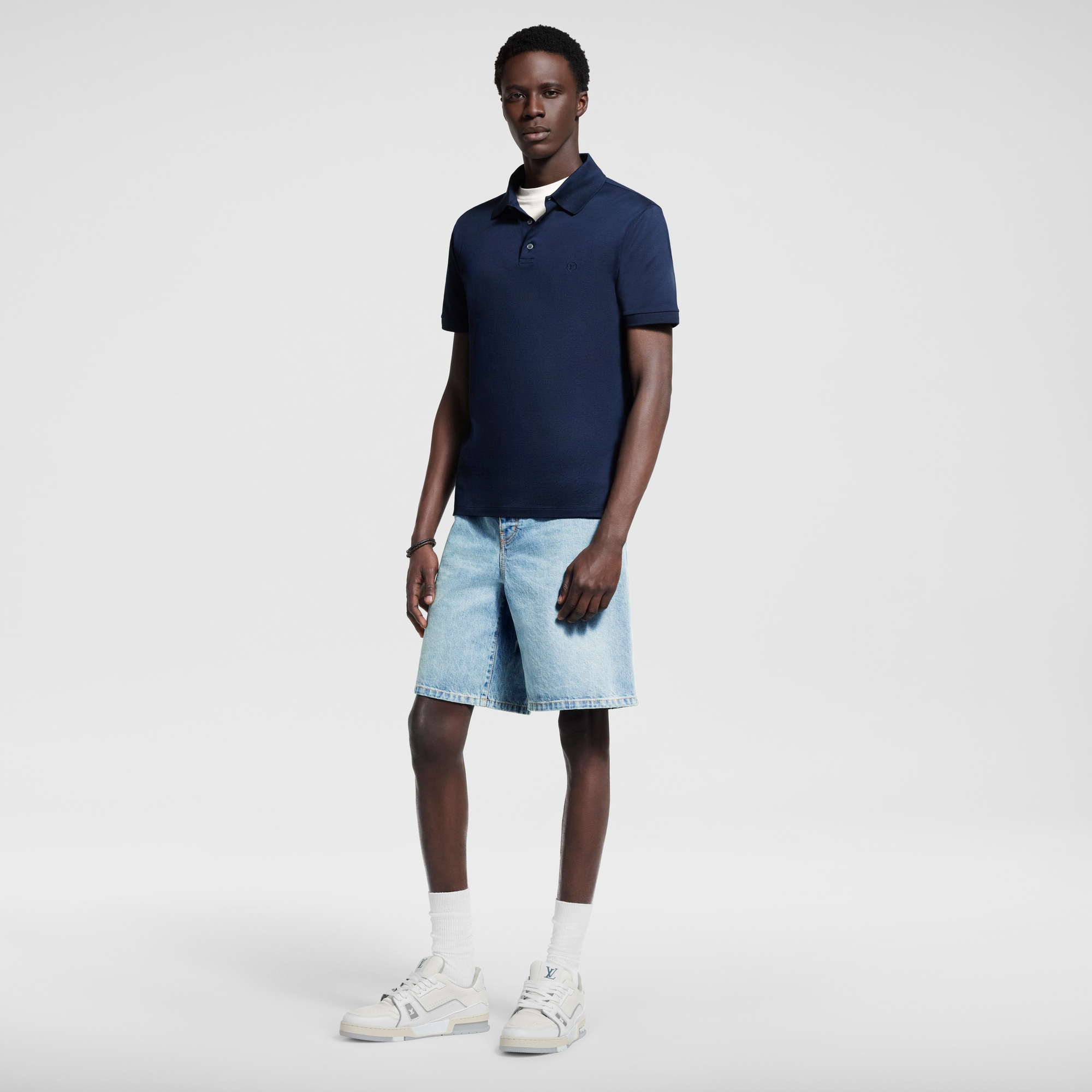  Ready to Wear Camisetas y camisas tipo polo Polo clásica de piqué y manga corta | Louis Vuitton ® (Ampliar producto)