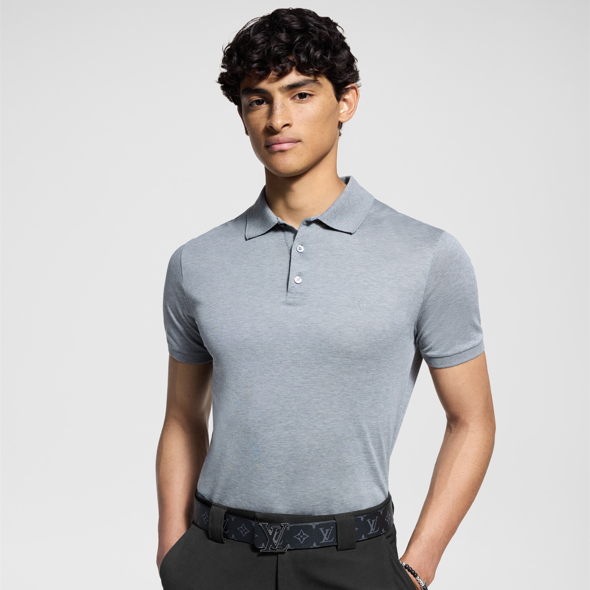  Ready to Wear Camisetas y camisas tipo polo Polo clásica de piqué y manga corta | Louis Vuitton ® (Ampliar producto)