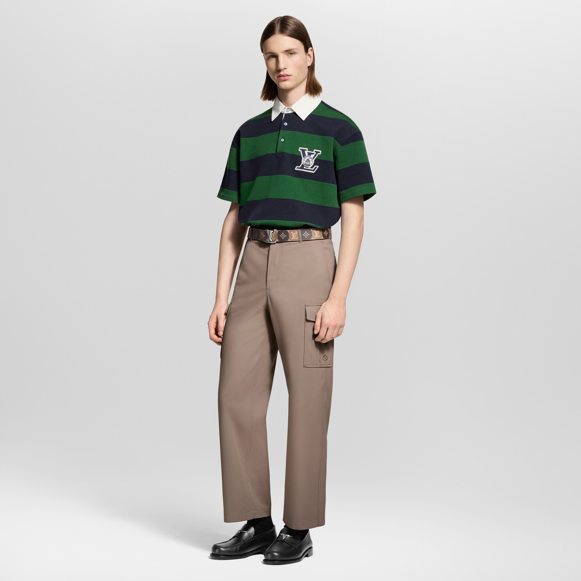  Ready to Wear Camisetas y camisas tipo polo Polo de manga corta a rayas | Louis Vuitton ® (Ampliar producto)