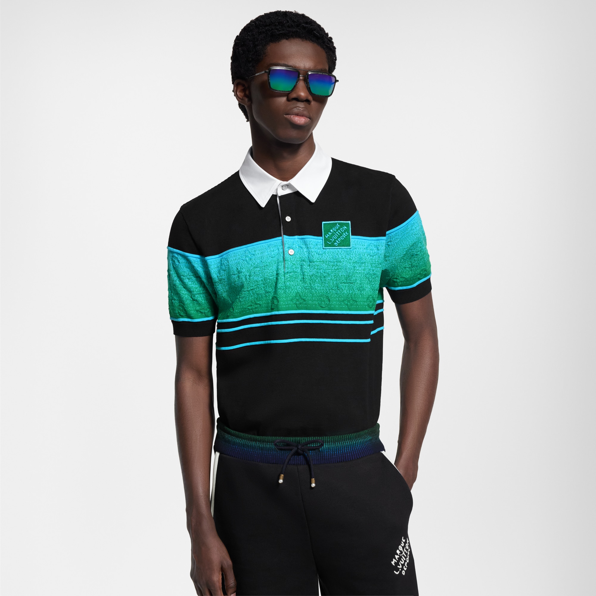  Ready to Wear Camisetas y camisas tipo polo Polo de manga corta en Jacquard | Louis Vuitton ® (Ampliar producto)