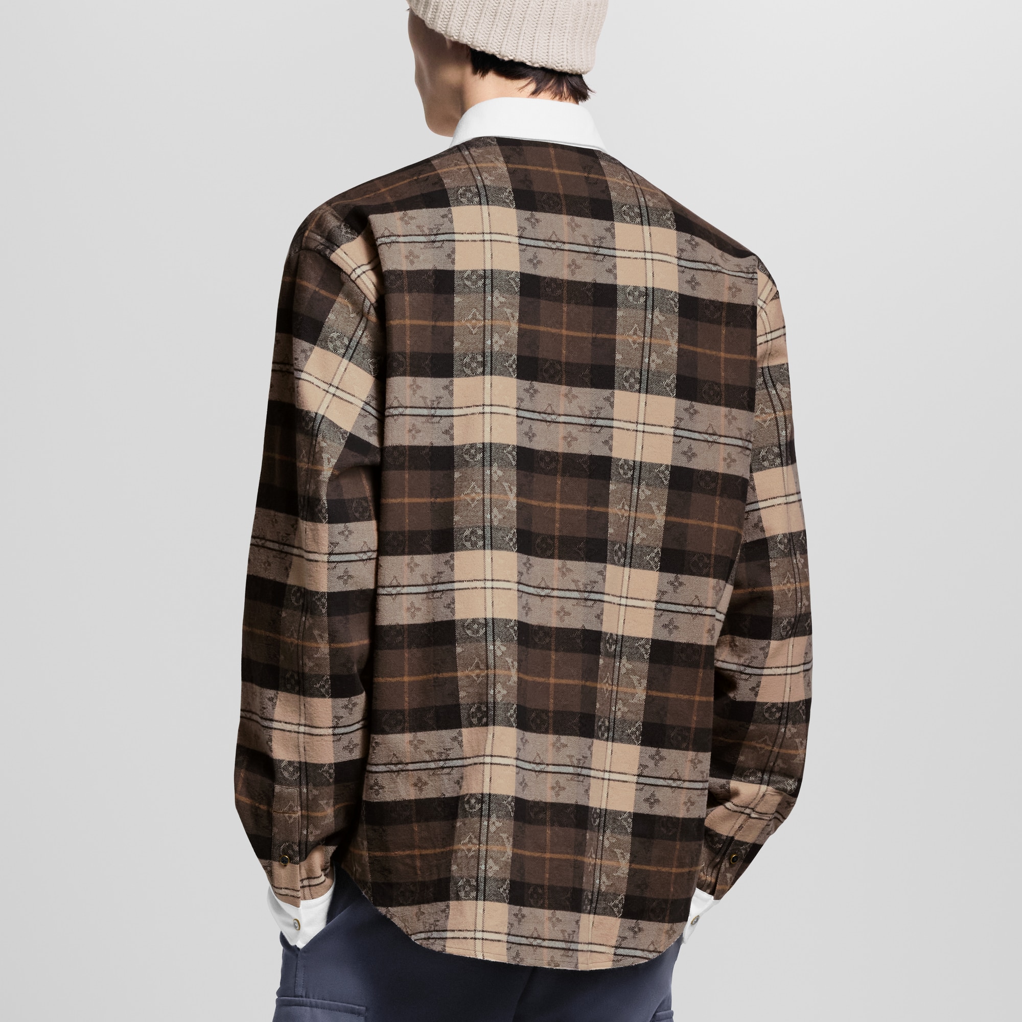  Ready to Wear Camisas Polo de manga larga de franela Monograma | Louis Vuitton ® (Ampliar producto)