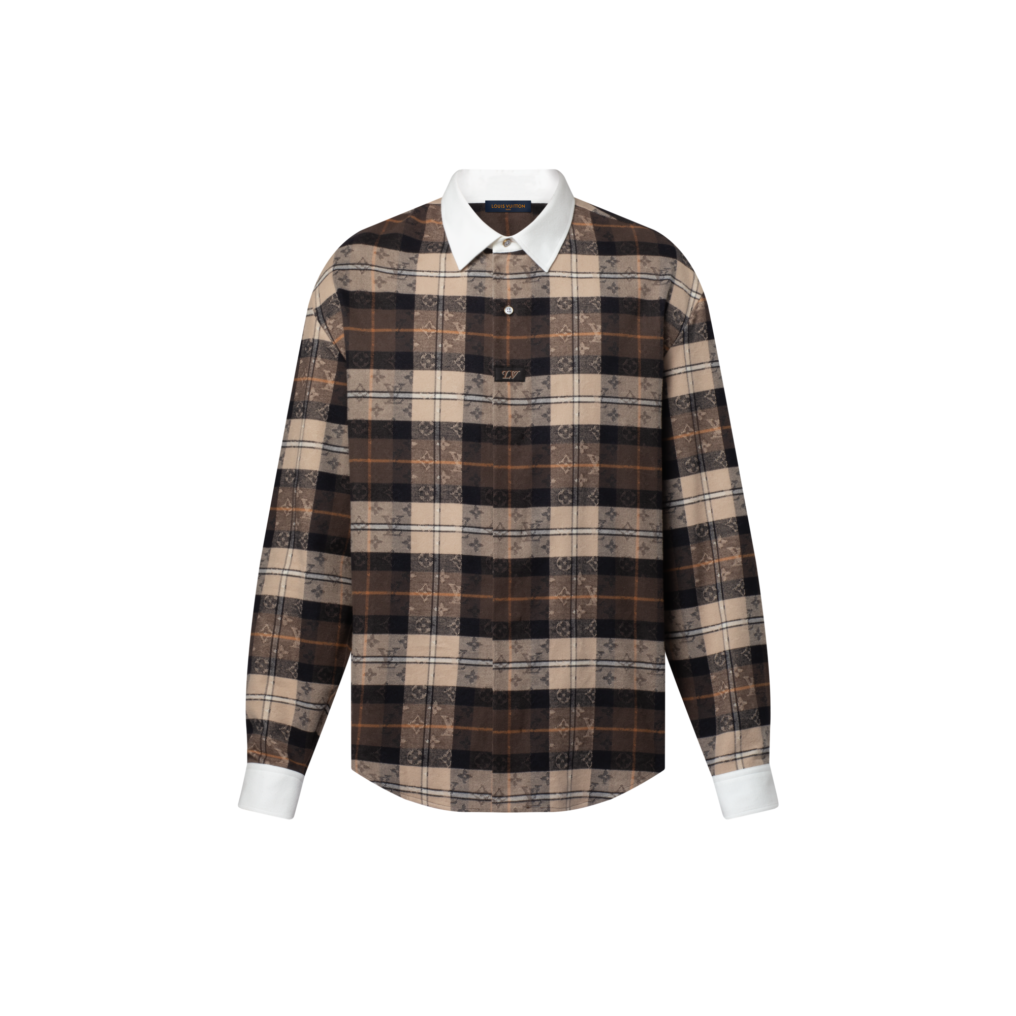  Ready to Wear Camisas Polo de manga larga de franela Monograma | Louis Vuitton ® (Ampliar producto)