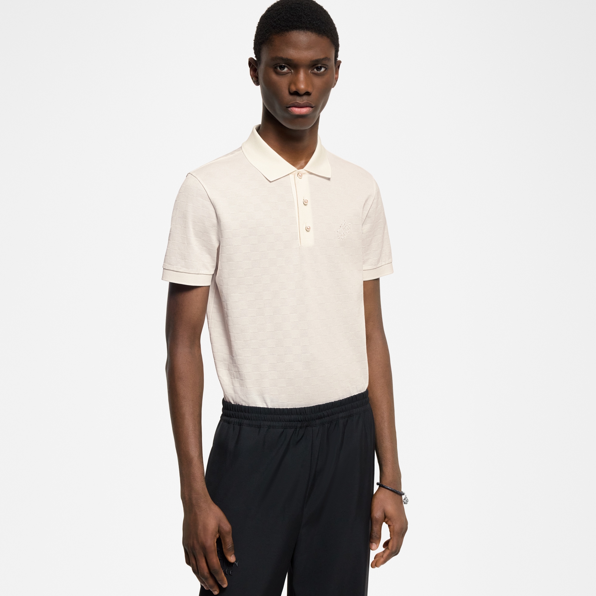  Ready to Wear Camisetas y camisas tipo polo Polo distintivo Damier | Louis Vuitton ® (Ampliar producto)