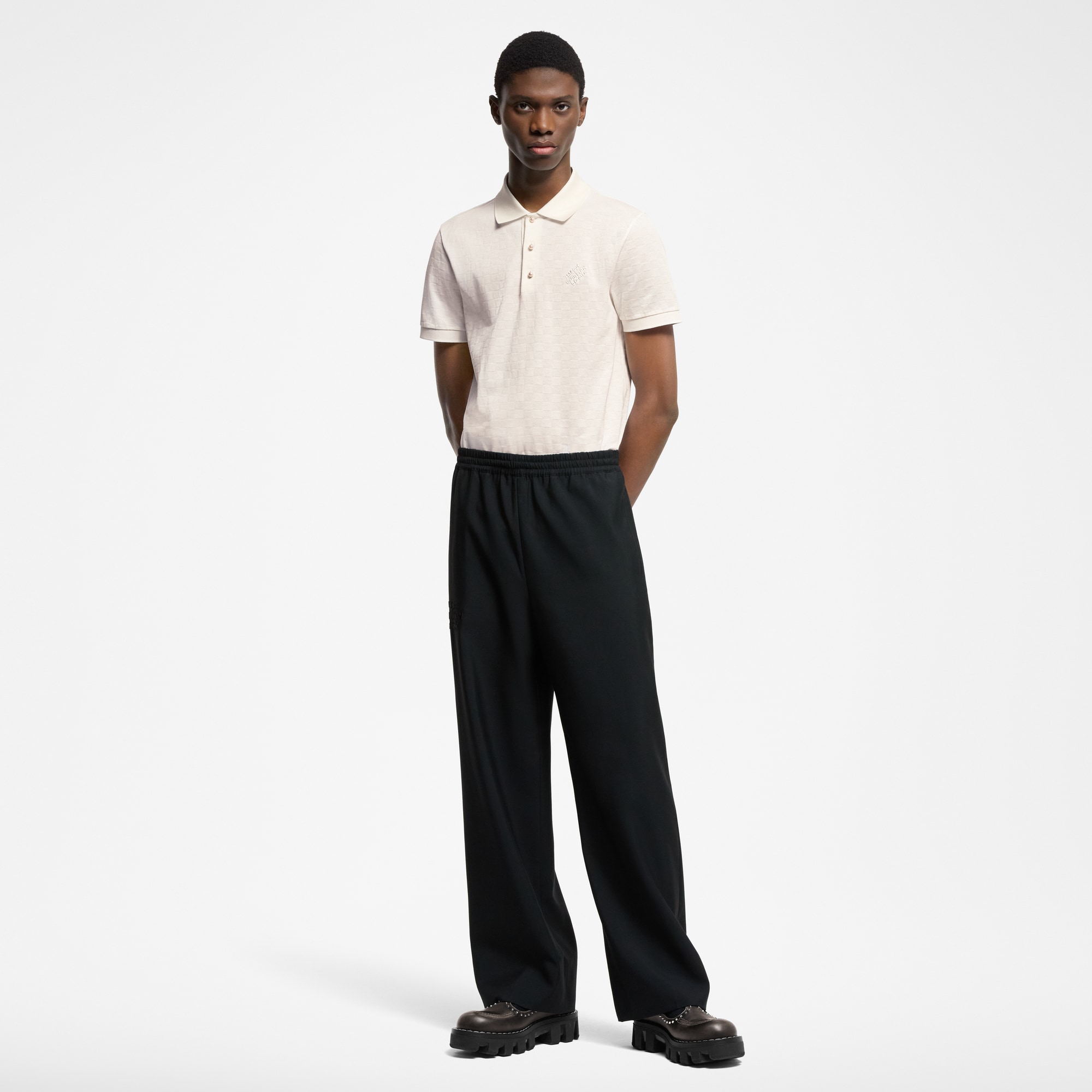  Ready to Wear Camisetas y camisas tipo polo Polo distintivo Damier | Louis Vuitton ® (Ampliar producto)