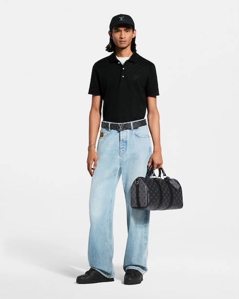 For Men New This Season Damier Signature Polo Shirt | Louis Vuitton ®