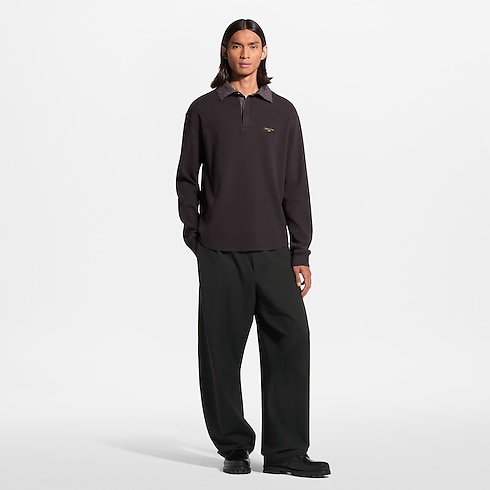 Ready-to-Wear Playeras y Polos Polo distintivo de manga larga | Louis Vuitton ® (Ampliar producto)