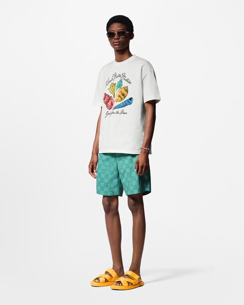 Discontinued Product Obs 12 Calção de Banho em Nylon Estampado | Louis Vuitton ®