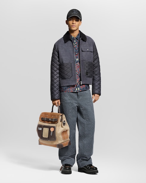 Ready-to-Wear Shirts Printed Short-Sleeved Workwear Shirt | Louis Vuitton ®