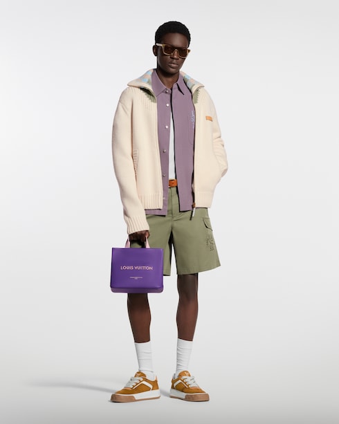For Men New This Season Printed Signature Short-Sleeved Shirt | Louis Vuitton ®
