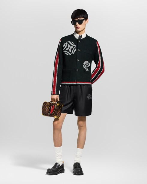 Ready-to-Wear Pants Printed Signature Silk Shorts | Louis Vuitton ®