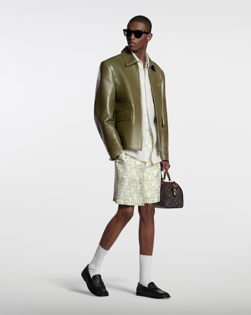 Ready-to-Wear Pants Printed Silk Shorts | Louis Vuitton ®