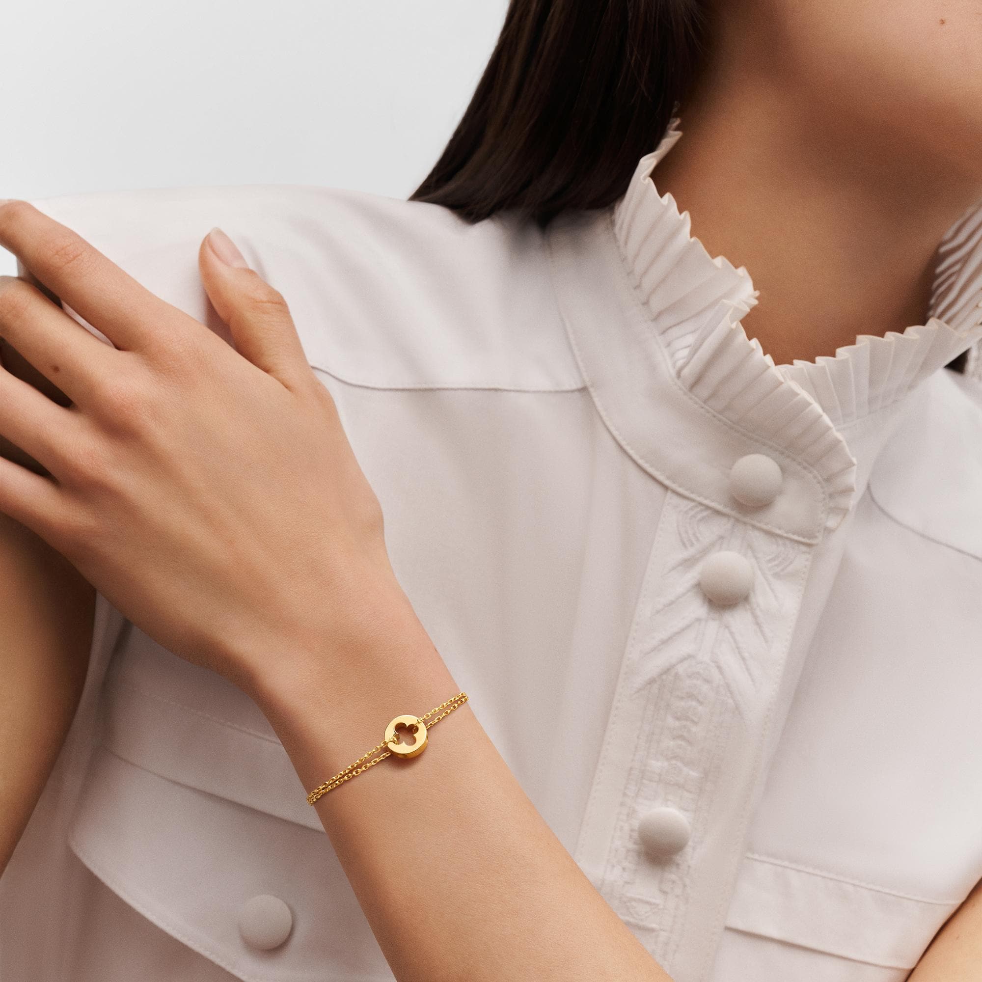  Categorías Toda la joyería fina Pulsera de cadena Empreinte de oro amarillo | Louis Vuitton ® (Ampliar producto)