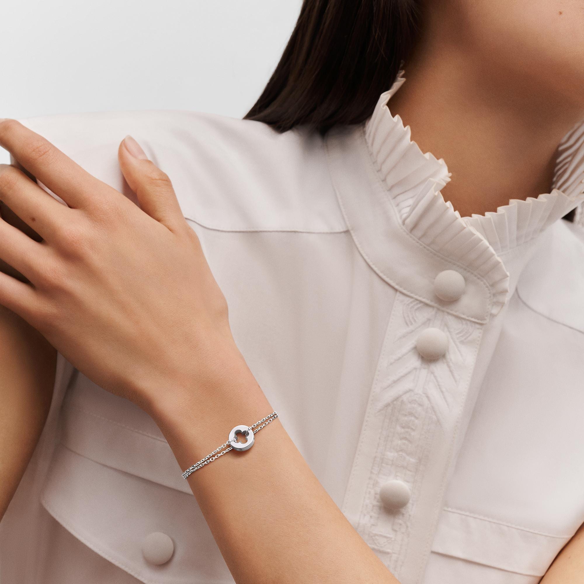  Categorías Toda la joyería fina Pulsera de cadena Empreinte de oro blanco | Louis Vuitton ® (Ampliar producto)