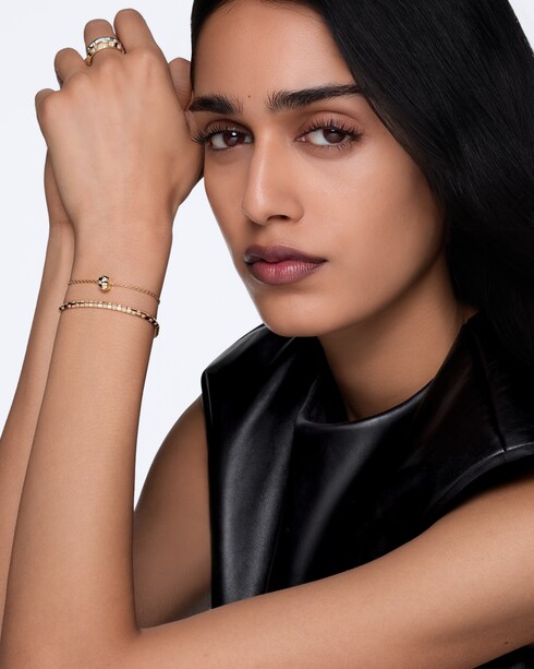 Catégories Bracelets Bracelet chaîne Le Damier de Louis Vuitton, or jaune et diamants | Louis Vuitton ®