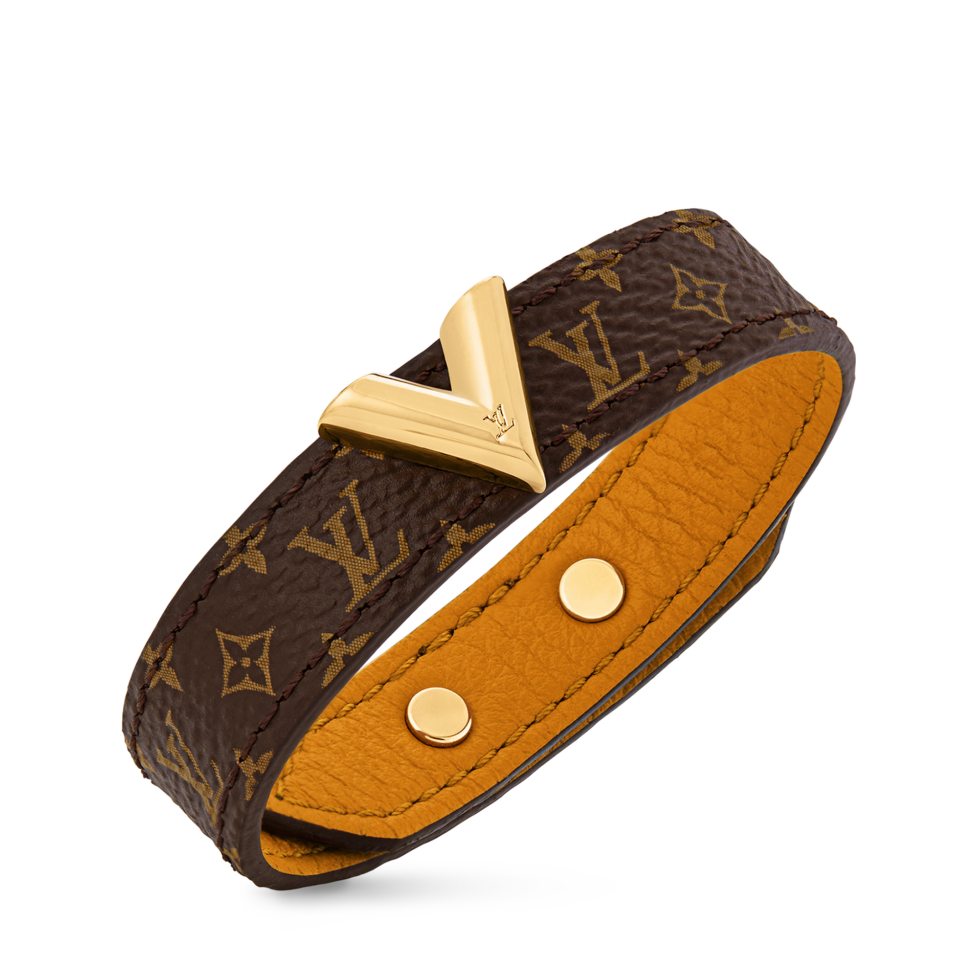 Autres Toiles Monogram Accesorios Pulseras de piel Pulsera Essential V | Louis Vuitton ® (Ampliar producto)