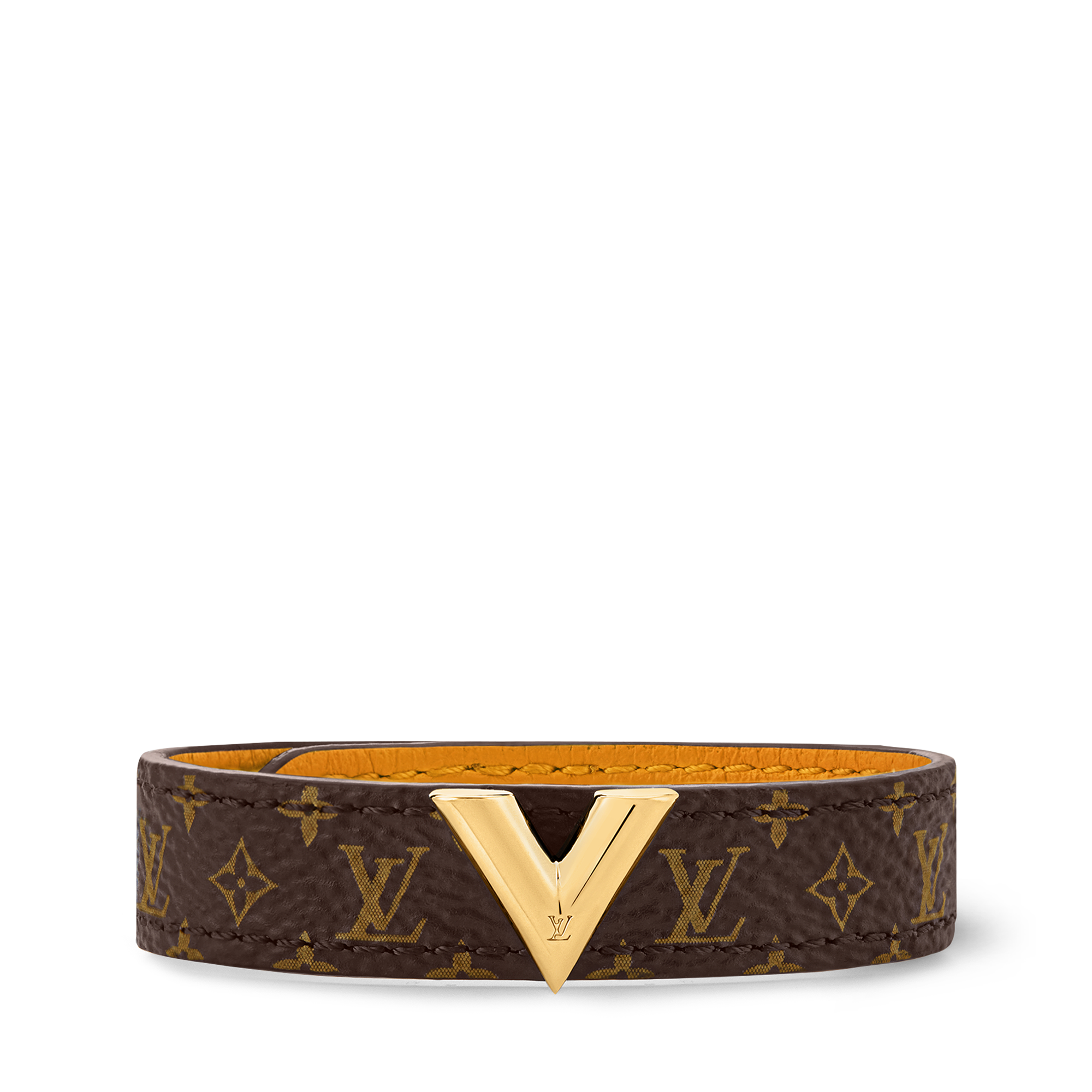 Autres Toiles Monogram Accesorios Pulseras de piel Pulsera Essential V | Louis Vuitton ® (Ampliar producto)