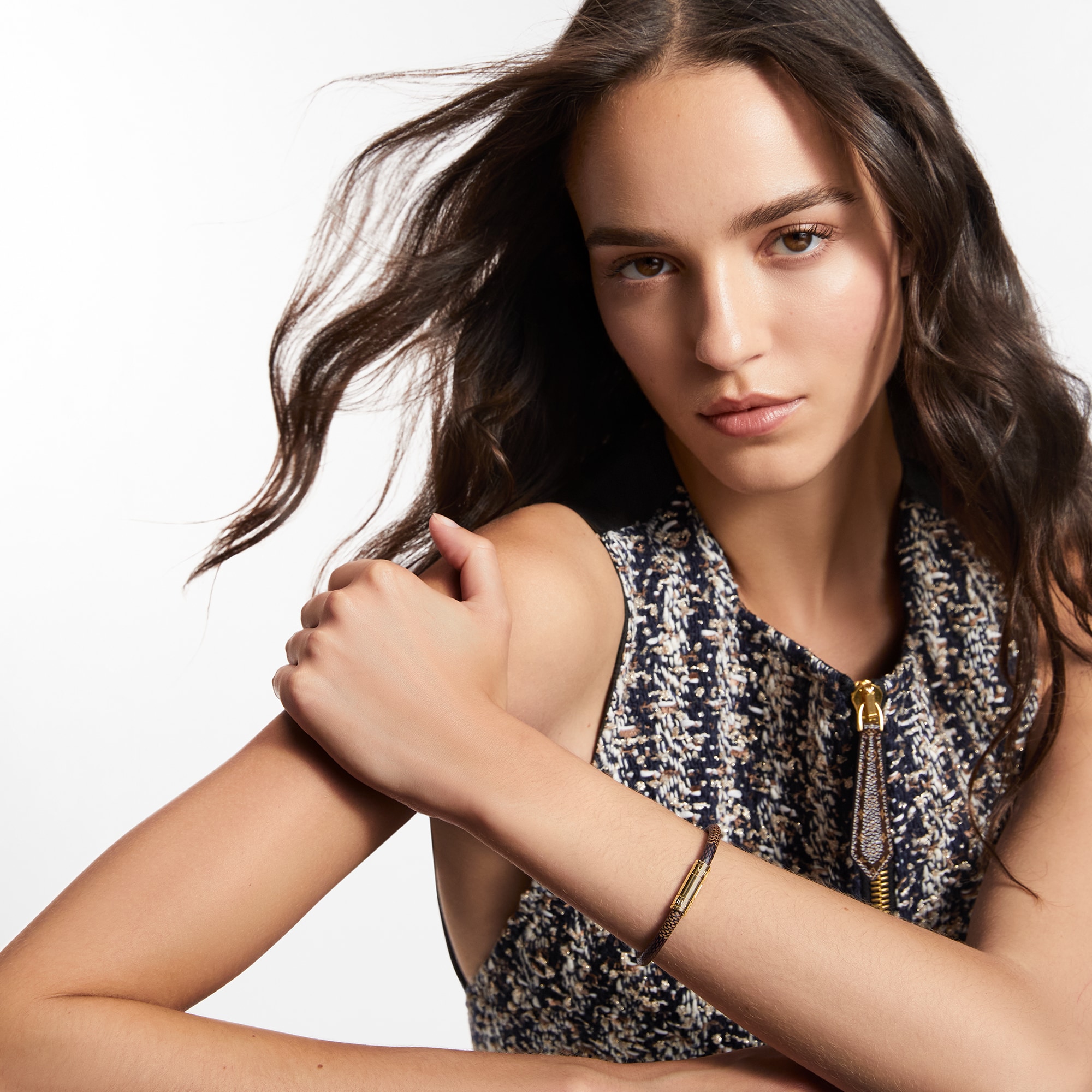 Damier Ebene Accesorios Nuevo para esta temporada Pulsera Keep It | Louis Vuitton ® (Ampliar producto)