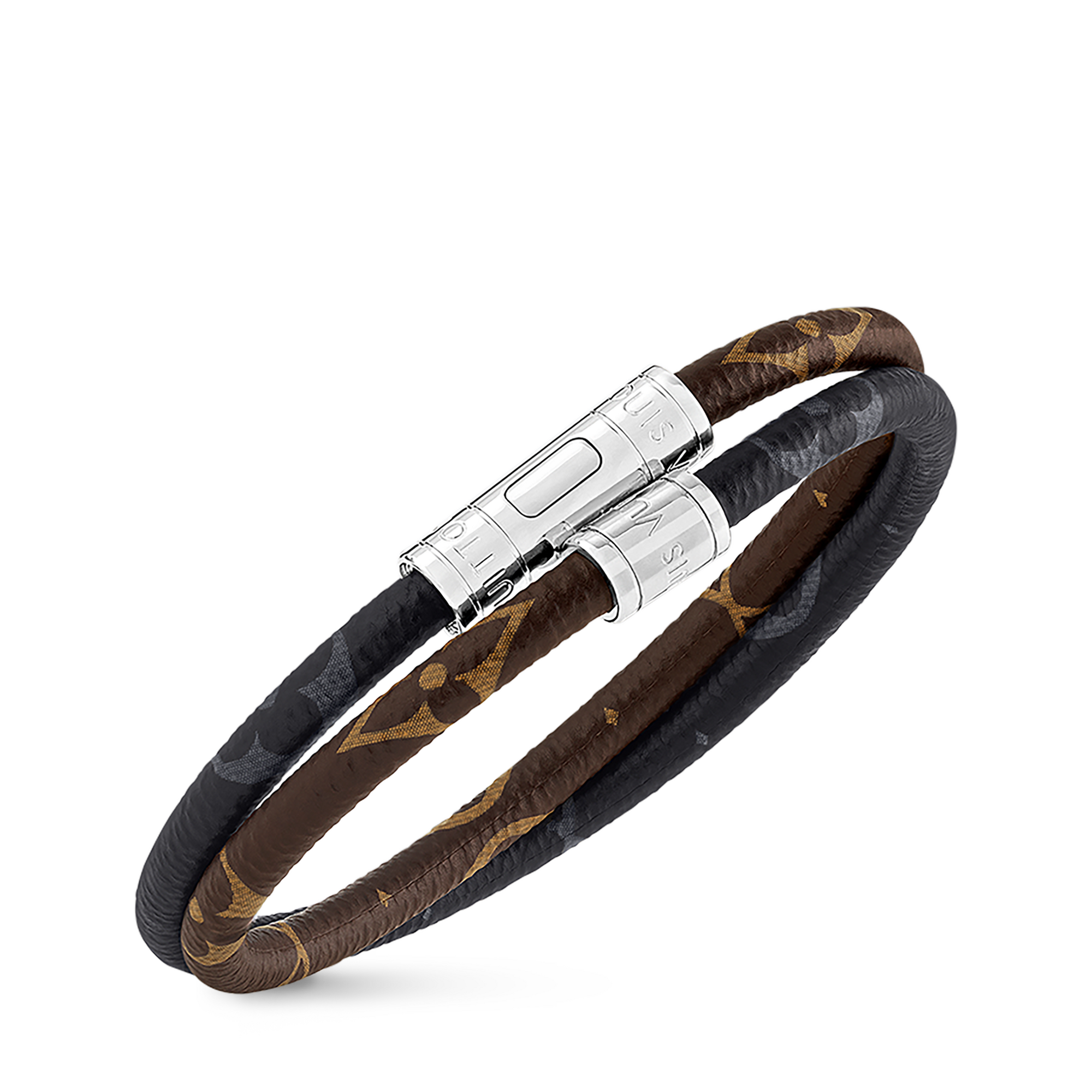 Monogram Bisutería Brazaletes Pulsera Keep It Double en piel | Louis Vuitton ® (Ampliar producto)