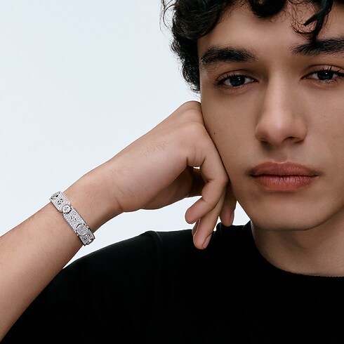 Categorías Pulseras Pulsera Les Gastons Vuitton Masterpiece Gourmette en oro blanco y diamantes | Louis Vuitton ® (Ampliar producto)