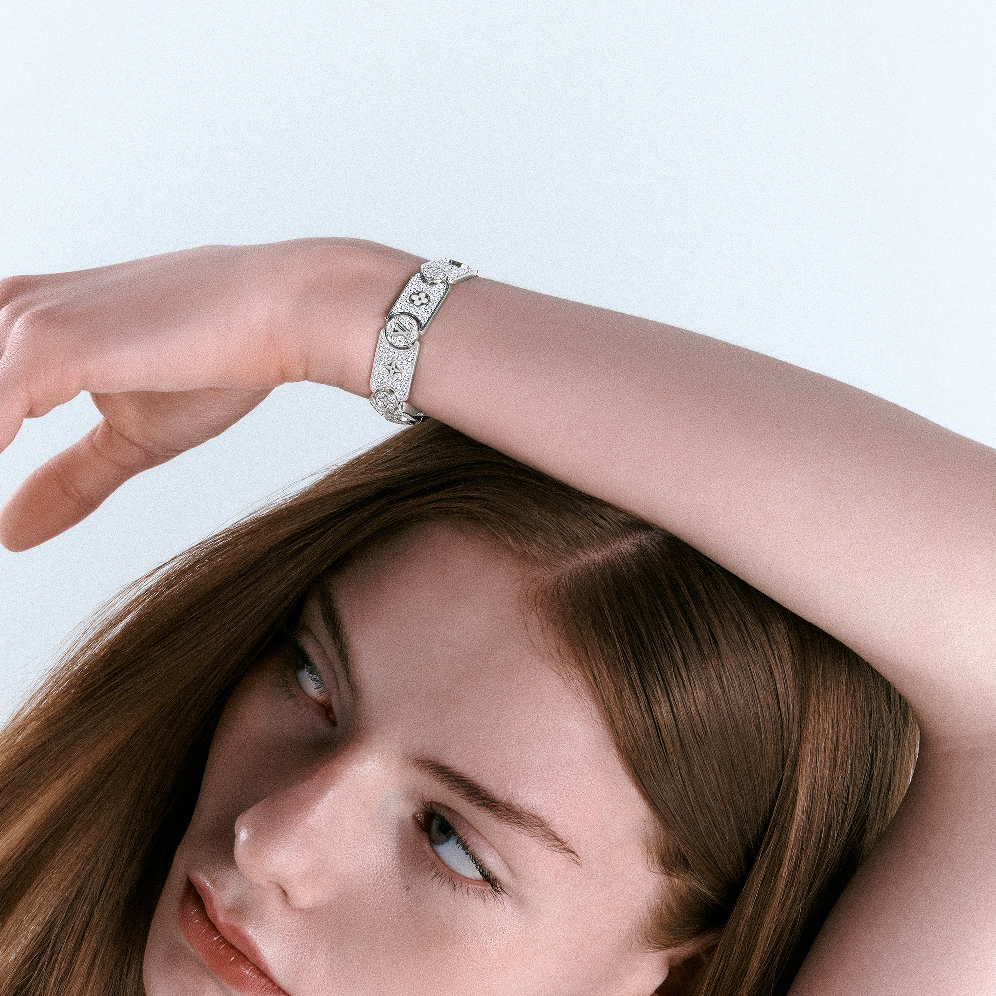  Categorías Pulseras Pulsera Les Gastons Vuitton Masterpiece Gourmette en oro blanco y diamantes | Louis Vuitton ® (Ampliar producto)