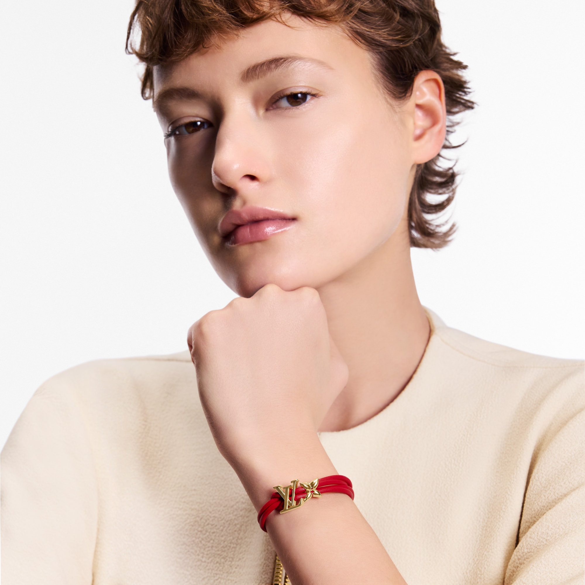 Otras pieles Bisutería Brazaletes Pulsera LV Bloom | Louis Vuitton ® (Ampliar producto)