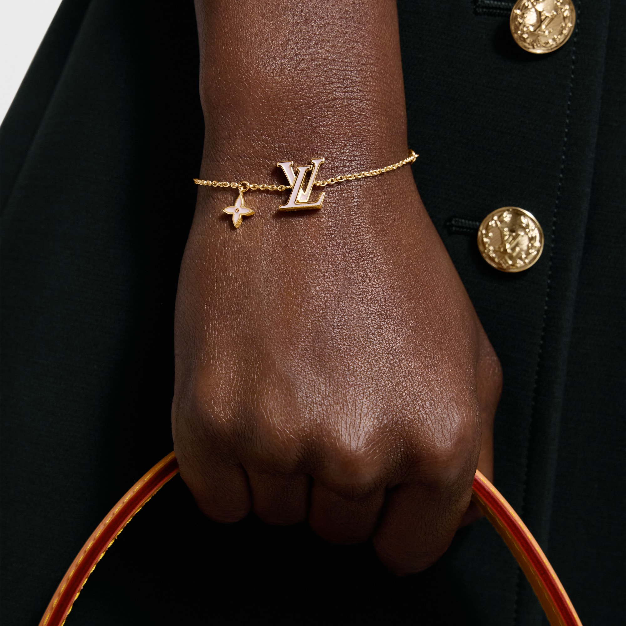 S00 Bisutería Toda la Bisutería Pulsera LV Iconic con acabado esmaltado | Louis Vuitton ® (Ampliar producto)