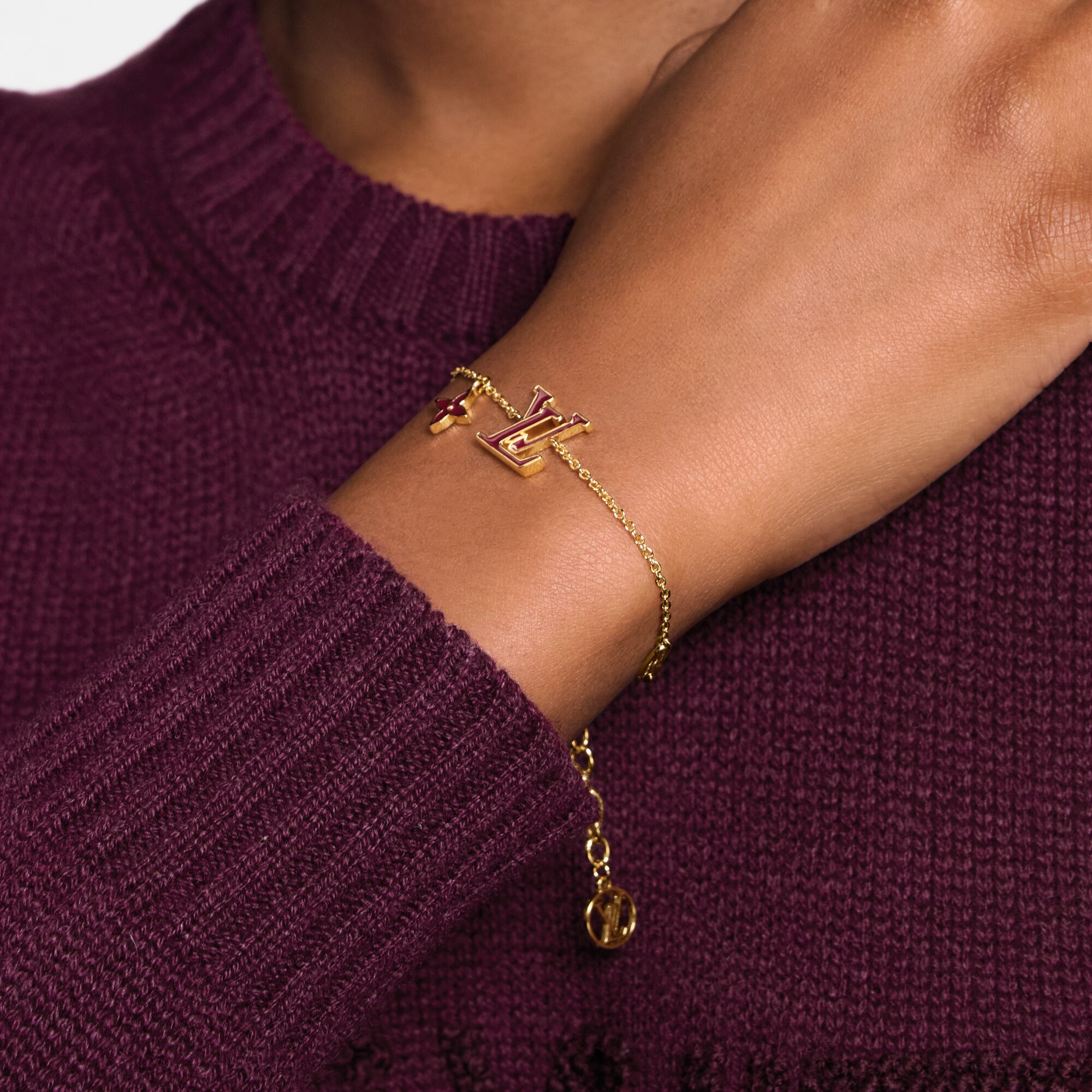 S00 Bisutería Toda la Bisutería Pulsera LV Iconic Enamel | Louis Vuitton ® (Ampliar producto)