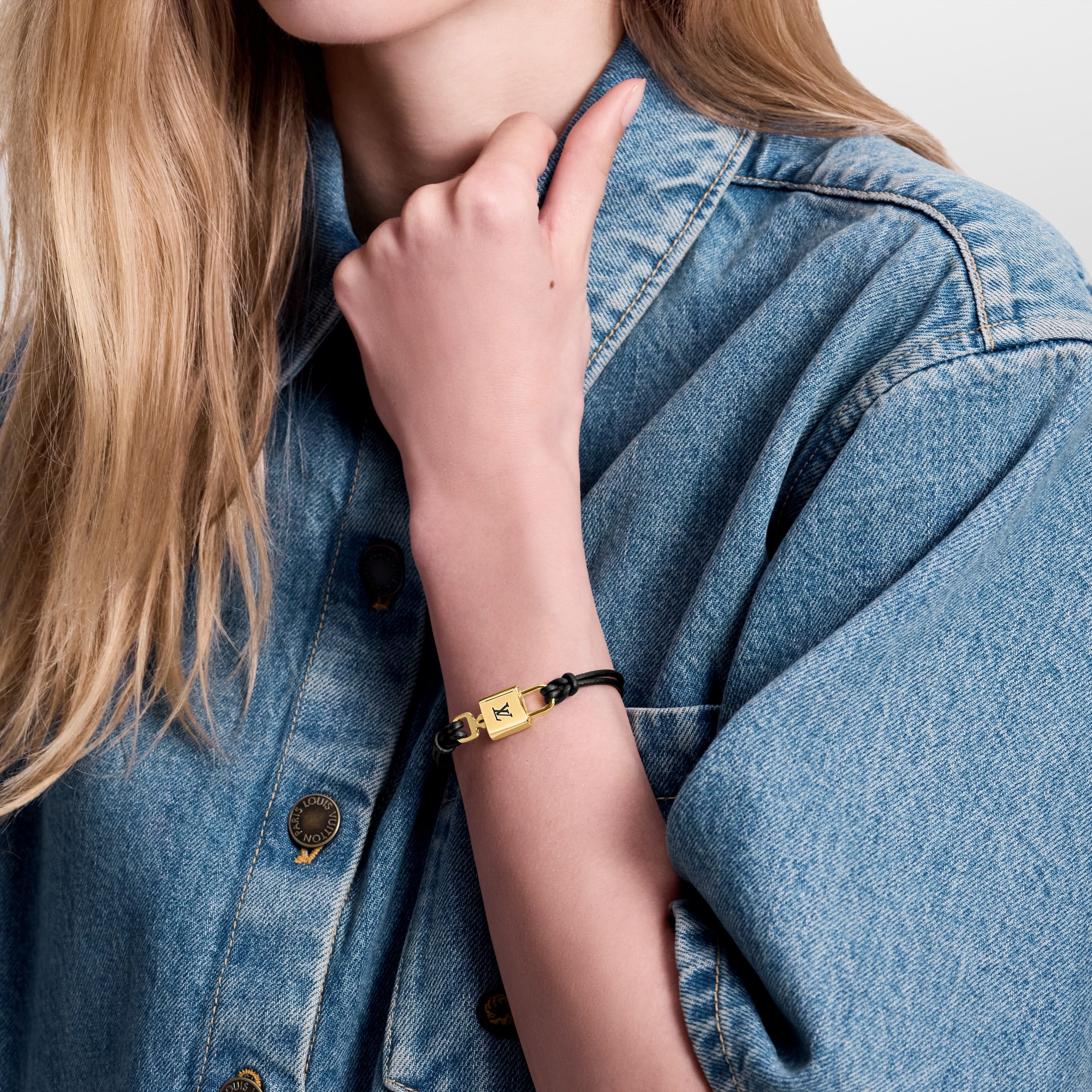  Bisutería Brazaletes Pulsera LV Padlock | Louis Vuitton ® (Ampliar producto)