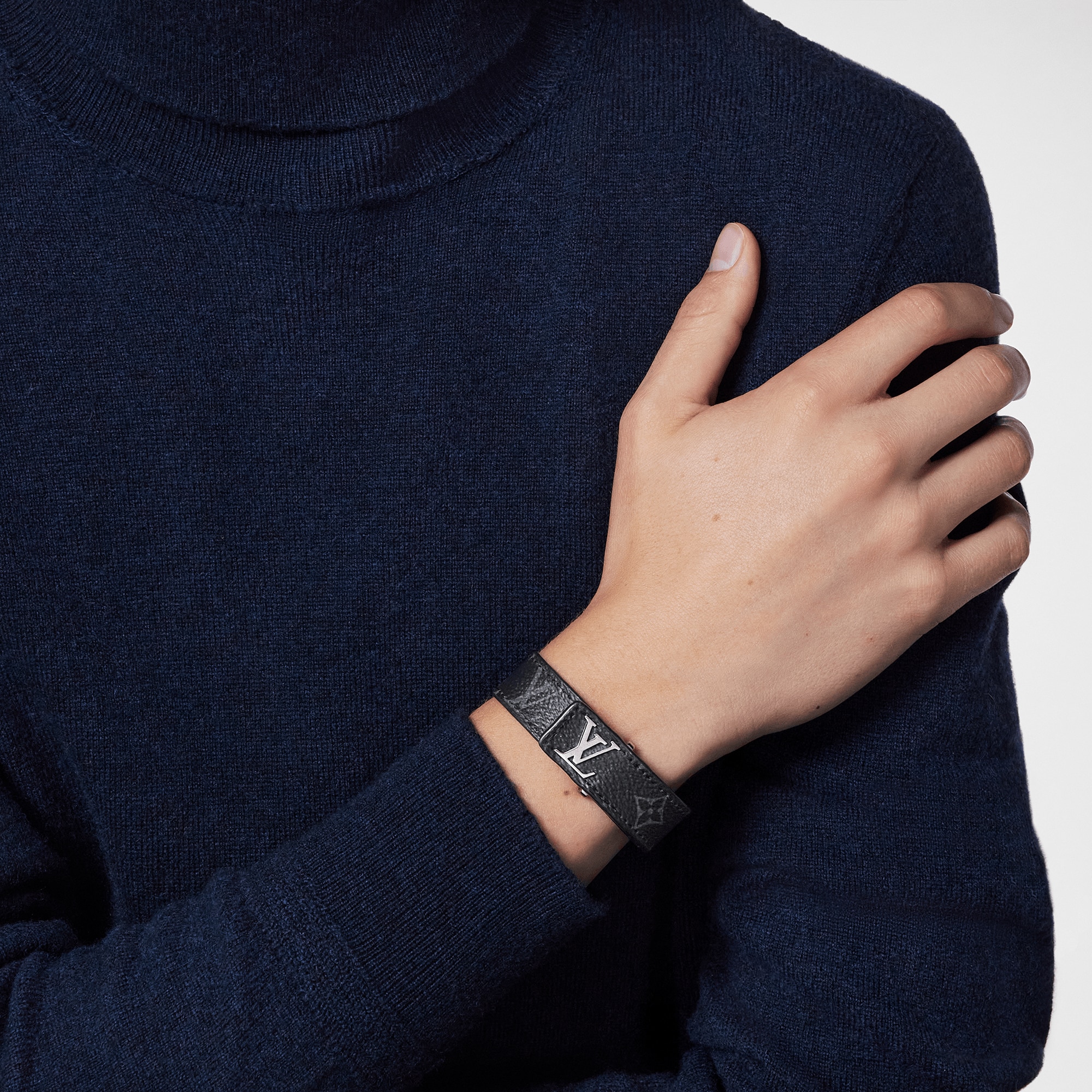 Monogram Eclipse Bisutería Toda la  Bisutería Pulsera LV Slim | Louis Vuitton ® (Ampliar producto)