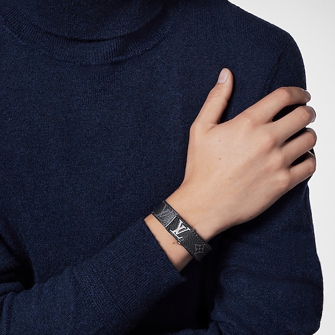 Monogram Eclipse Bisutería Toda la Bisutería Pulsera LV Slim | Louis Vuitton ® (Ampliar producto)