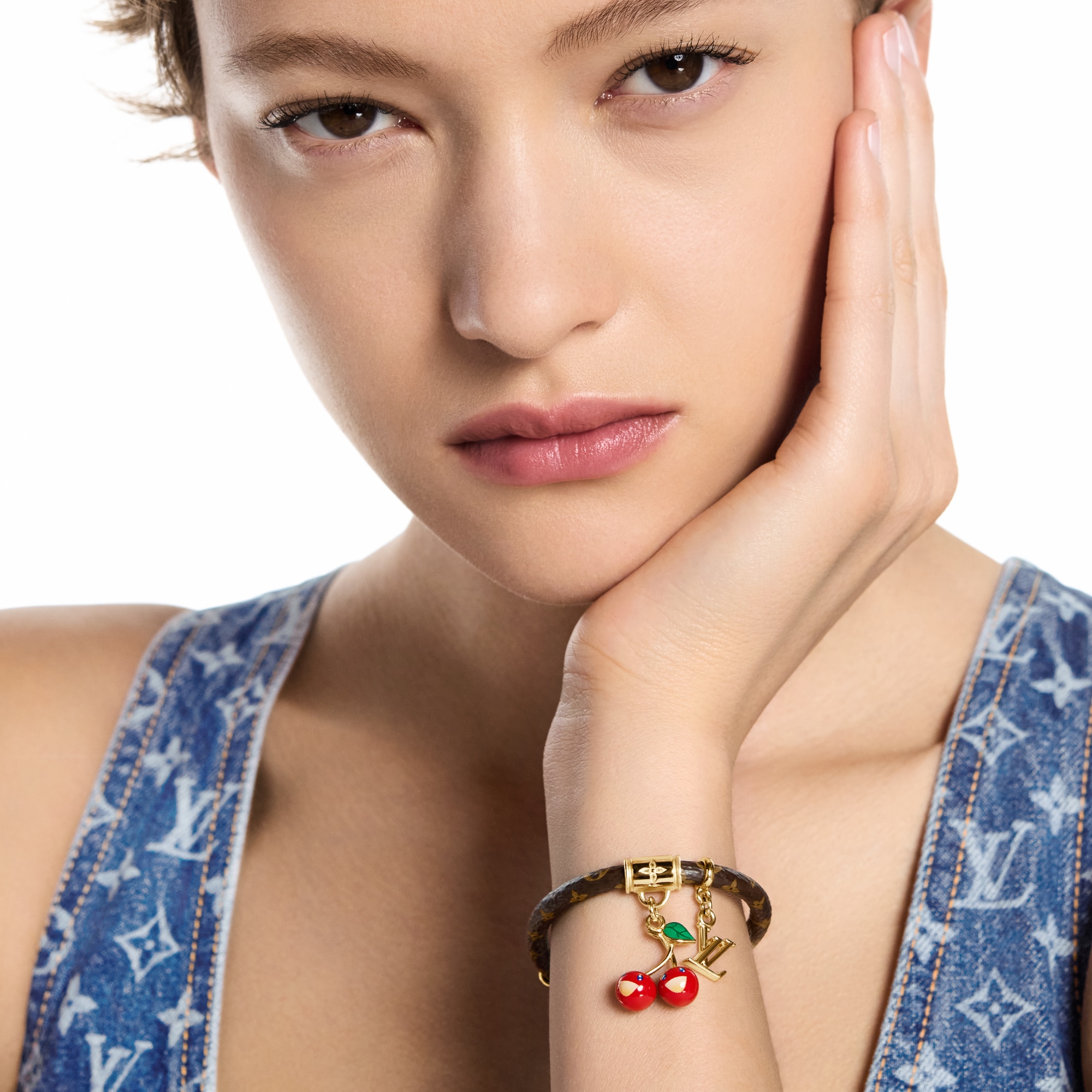  Bisutería Brazaletes Pulsera LV x TM Cerise | Louis Vuitton ® (Ampliar producto)