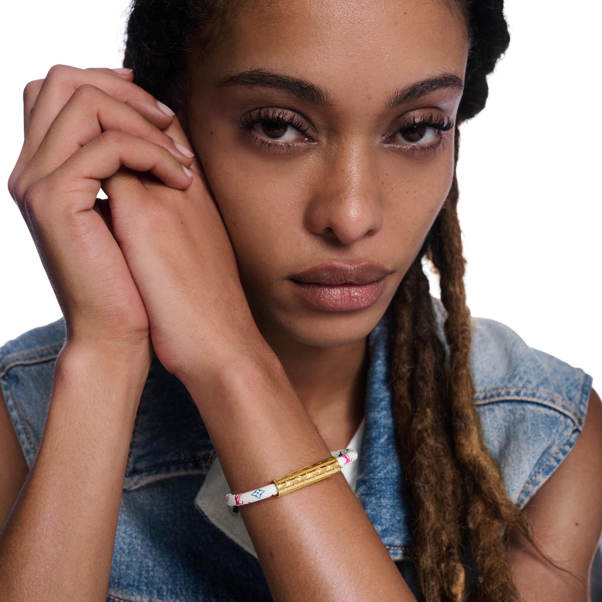 Otras pieles Bisutería Toda la Bisutería Pulsera LV x TM LV Confidential | Louis Vuitton ® (Ampliar producto)