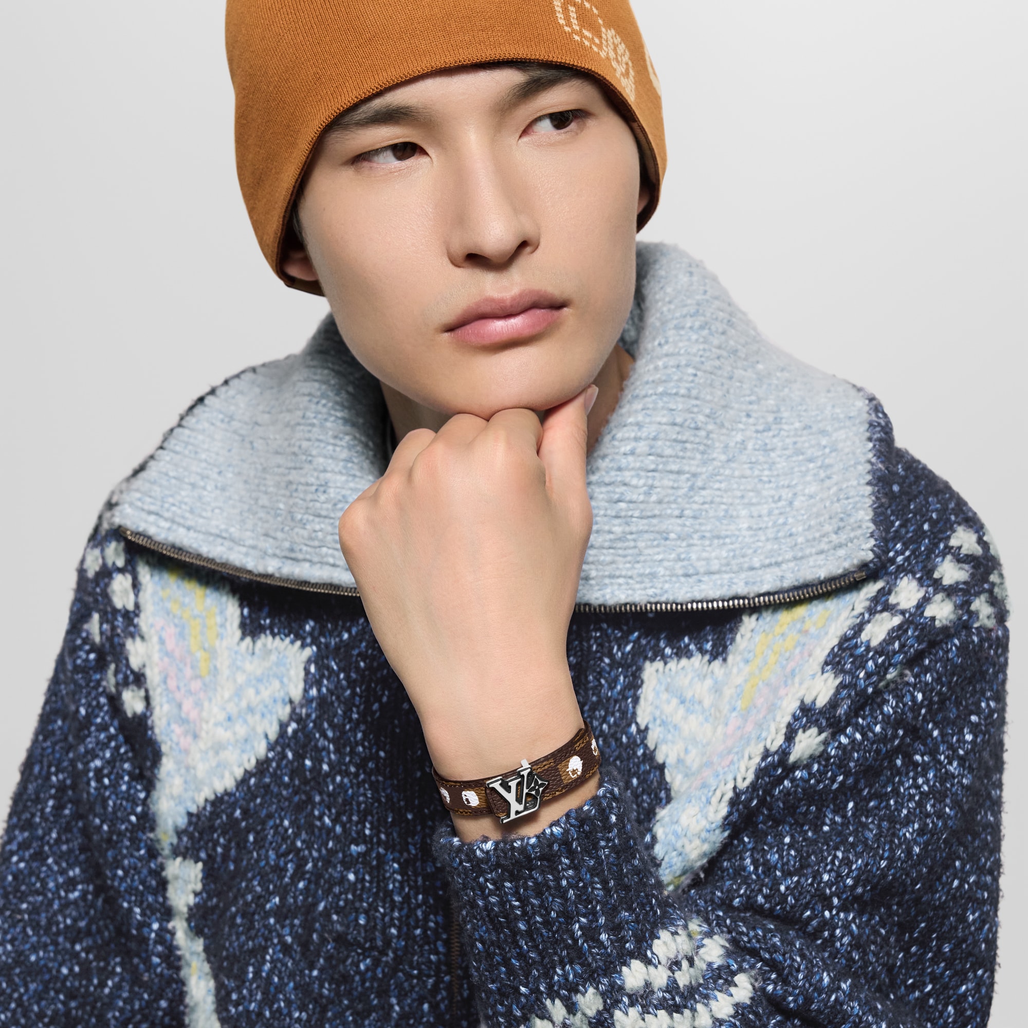  Bisutería Brazaletes Pulsera reversible LV Flower Damier Phriendship | Louis Vuitton ® (Ampliar producto)