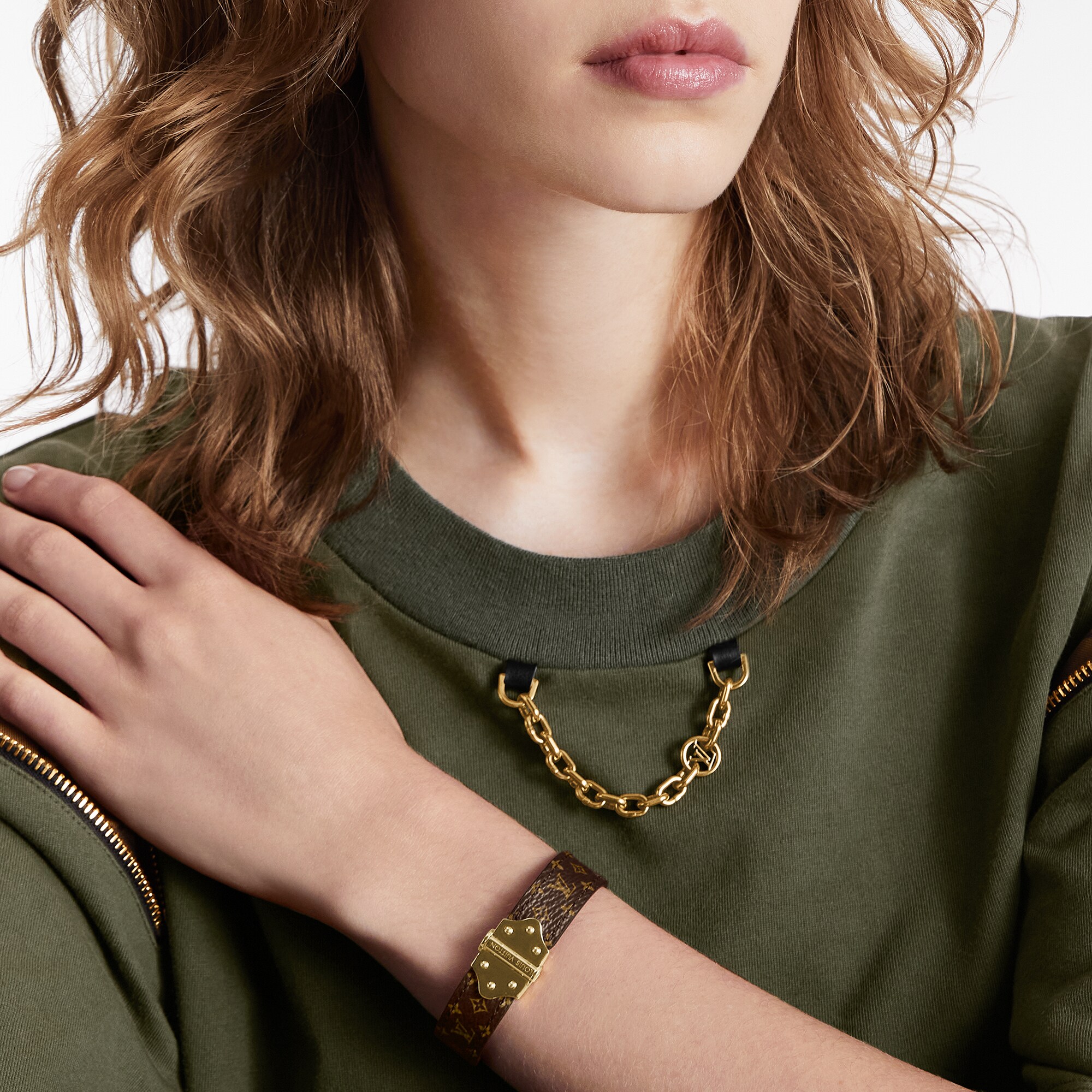 Monogram Accesorios Nuevo para esta temporada Pulsera Spirit Nano Monograma | Louis Vuitton ® (Ampliar producto)