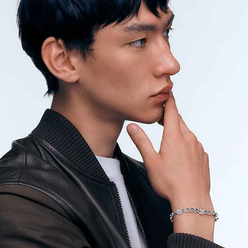 Categorías Pulseras Pulsera Trunk Les Gastons Vuitton en oro blanco y diamantes | Louis Vuitton ® (Ampliar producto)