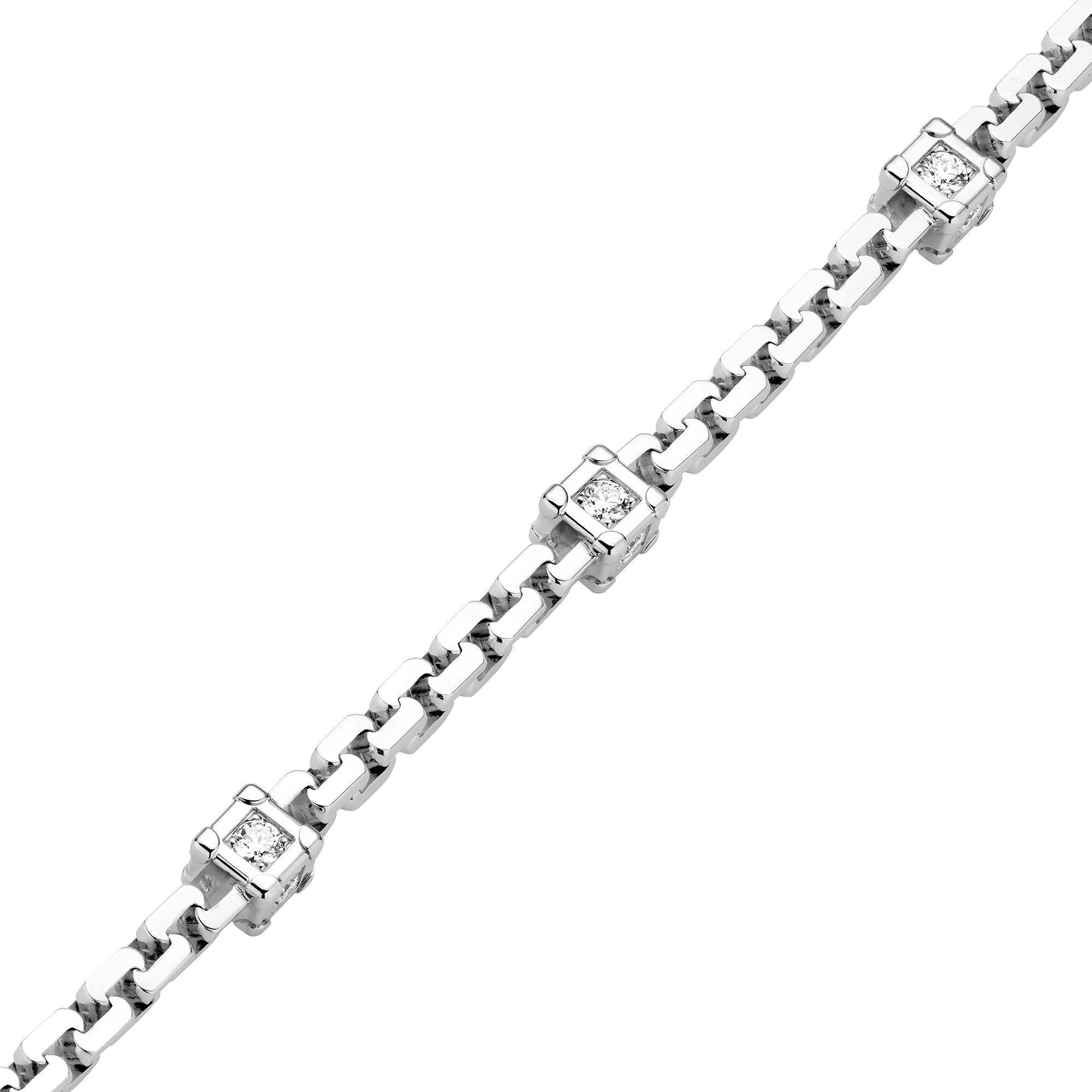  Categorías Pulseras Pulsera Trunk Les Gastons Vuitton en oro blanco y diamantes | Louis Vuitton ® (Ampliar producto)