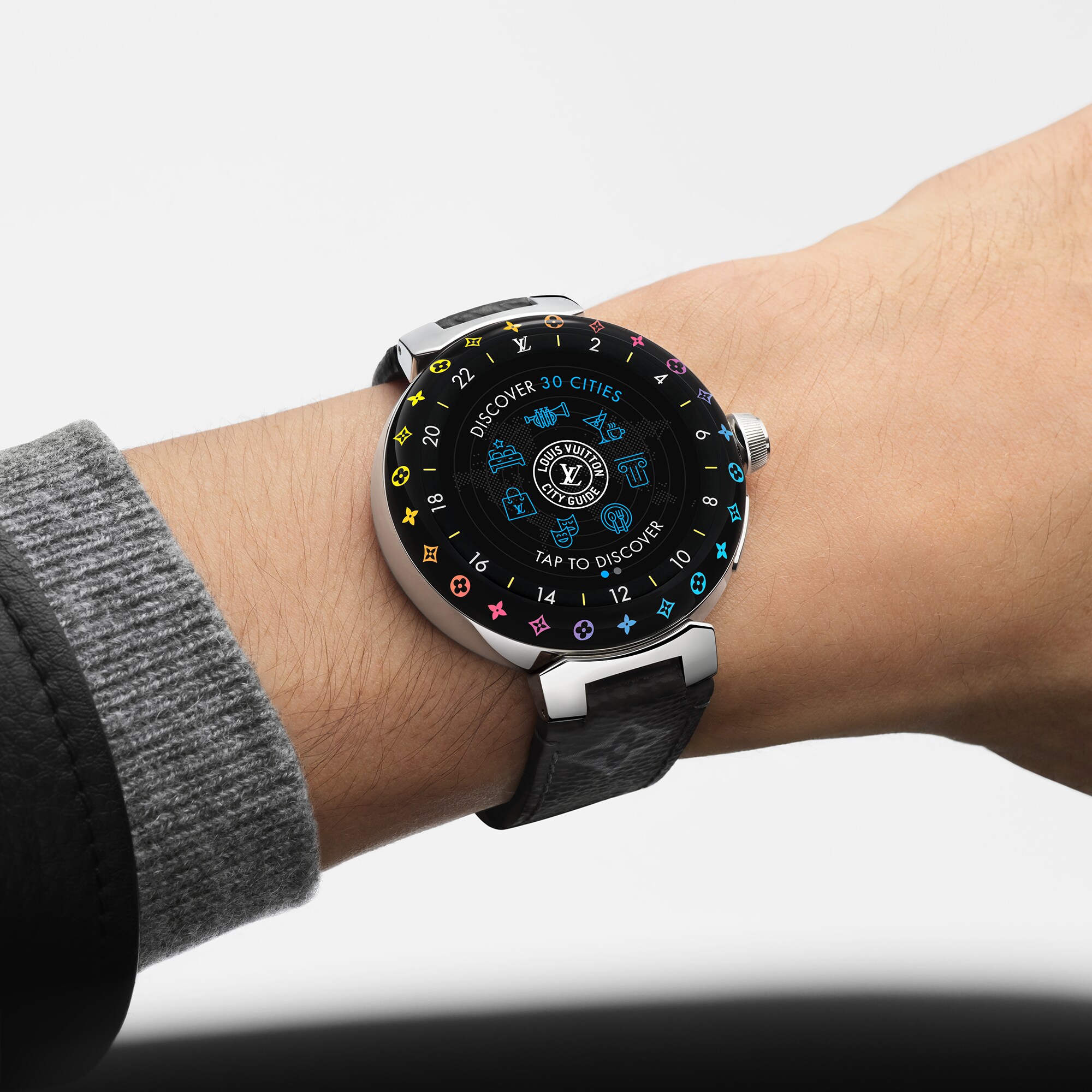 Relojería Relojes conectados Reloj conectado Tambour Horizon Light Up | Louis Vuitton ® (Ampliar producto)