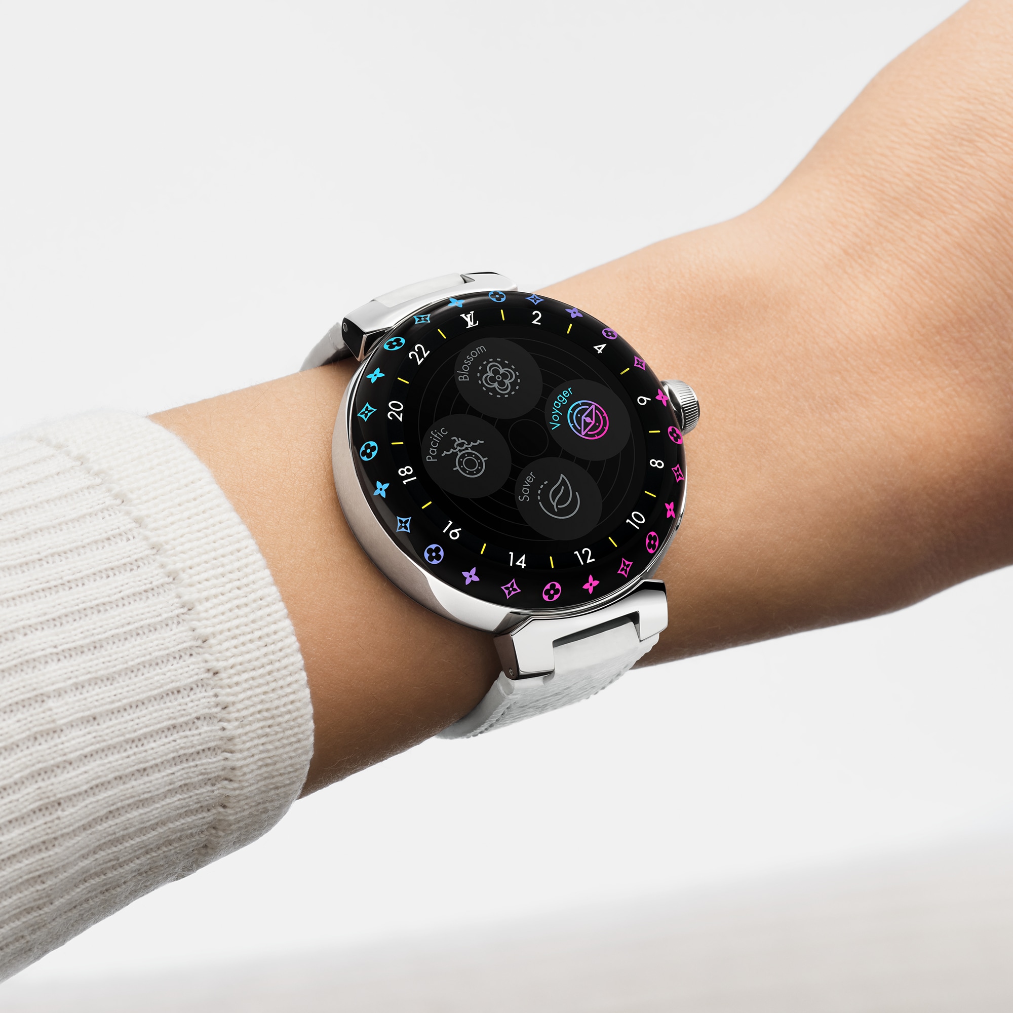  Relojes Conectados Relojes conectados Reloj conectado Tambour Horizon Light Up | Louis Vuitton ® (Ampliar producto)