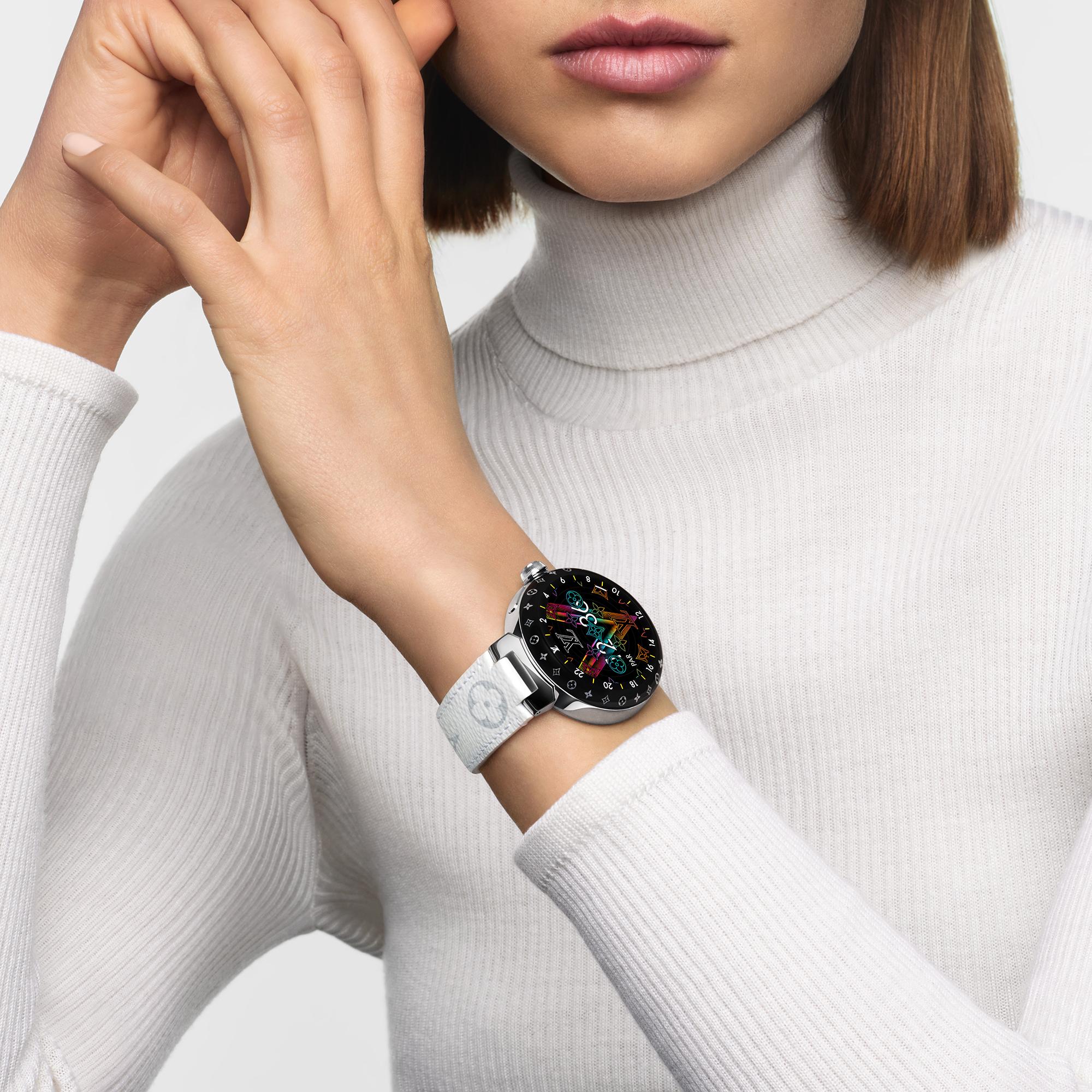  Relojes Conectados Relojes conectados Reloj conectado Tambour Horizon Light Up | Louis Vuitton ® (Ampliar producto)