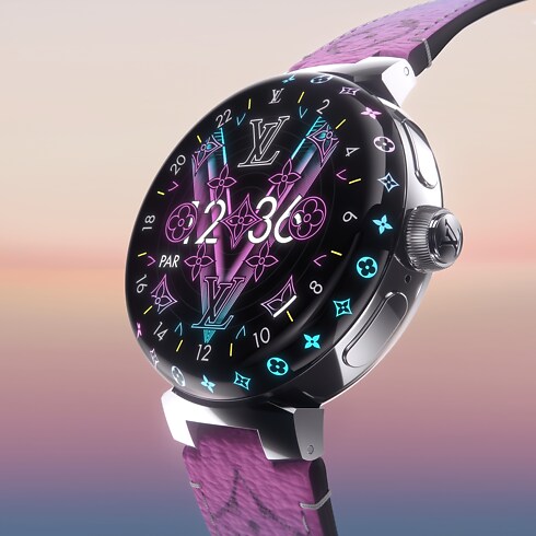 Relojes Conectados Relojes conectados Reloj conectado Tambour Horizon Light Up | Louis Vuitton ® (Ampliar producto)