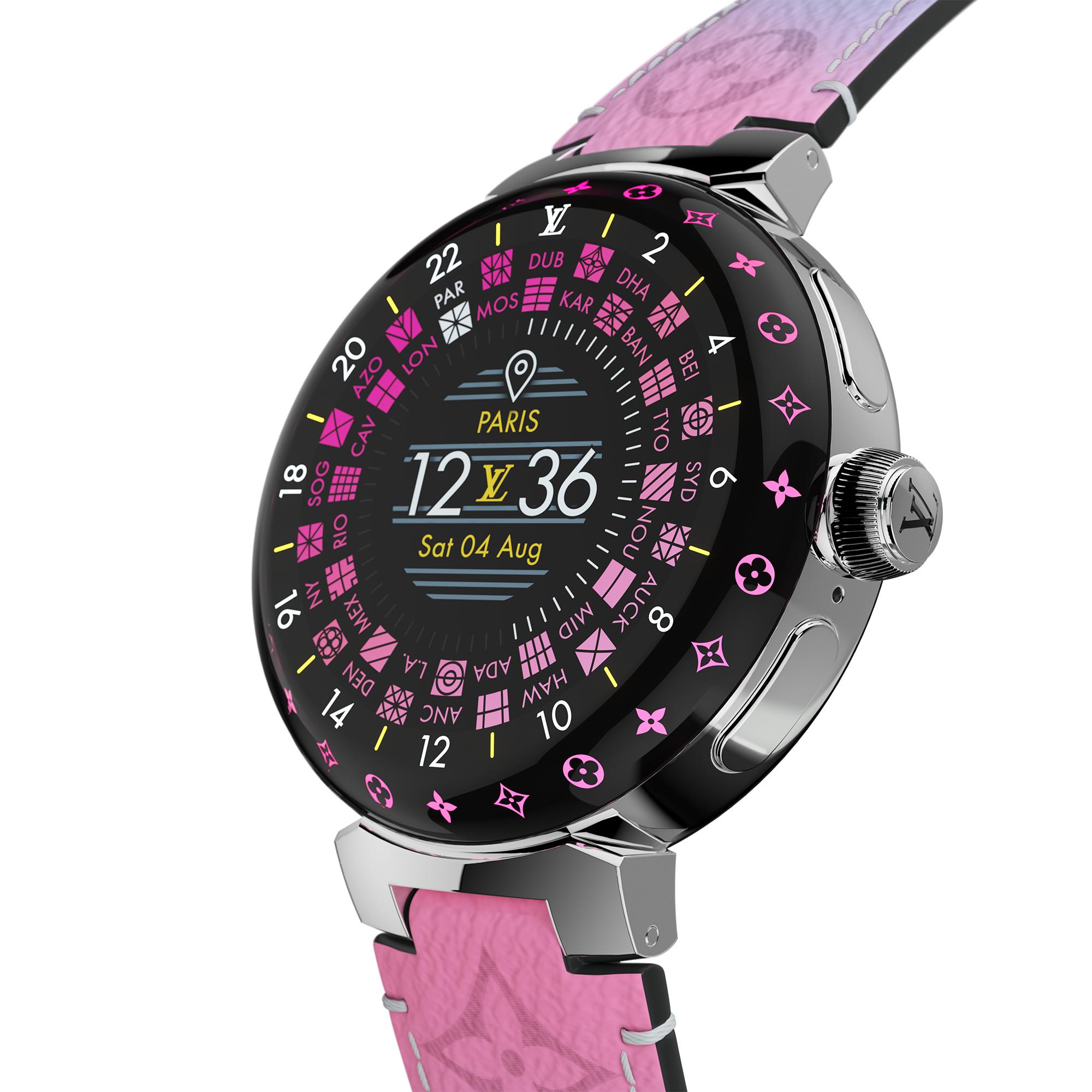  Relojes Conectados Relojes conectados Reloj conectado Tambour Horizon Light Up | Louis Vuitton ® (Ampliar producto)