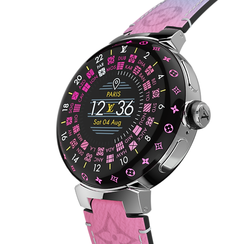 Relojes Conectados Relojes conectados Reloj conectado Tambour Horizon Light Up | Louis Vuitton ® (Ampliar producto)