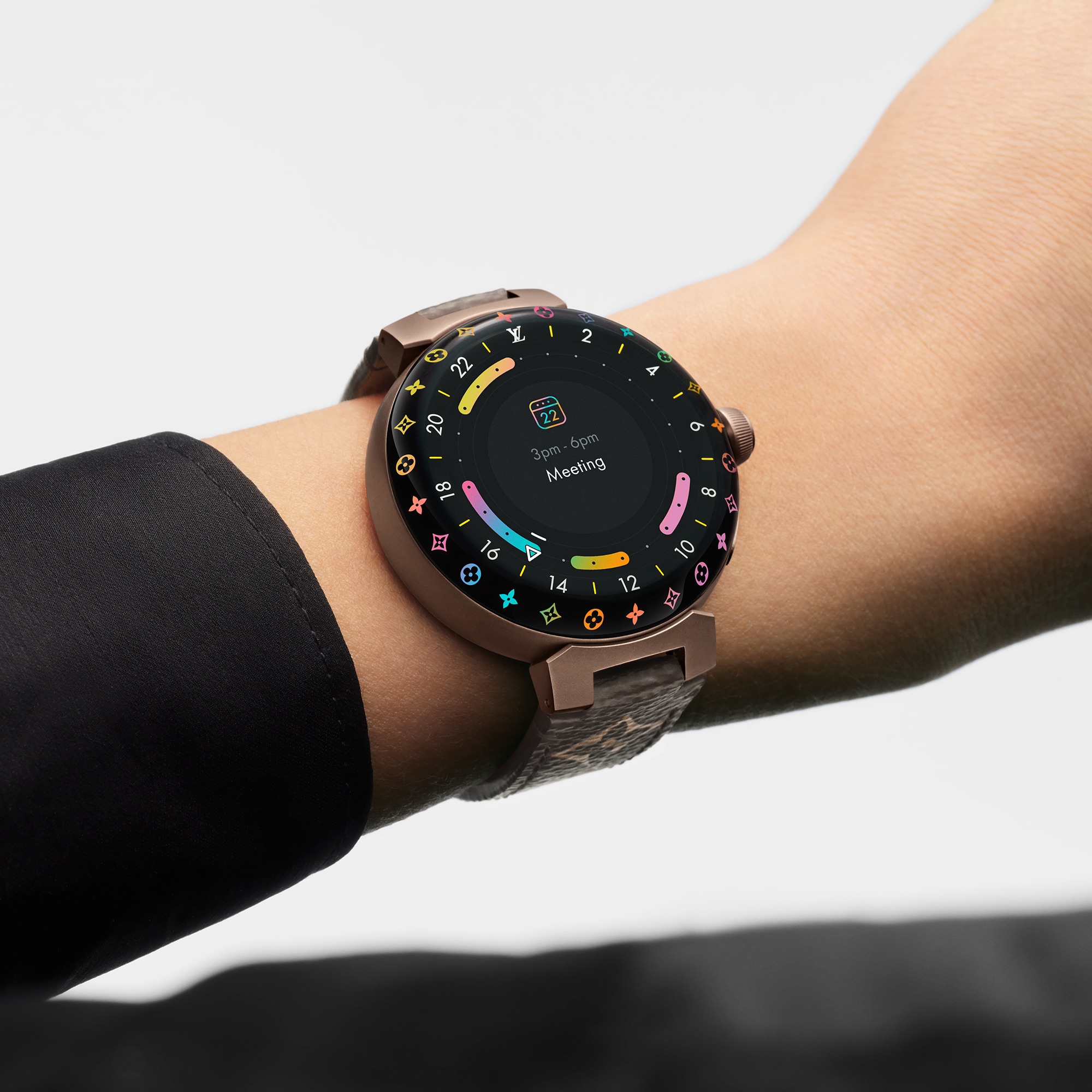  Relojes Conectados Relojes conectados Reloj conectado Tambour Horizon Light Up | Louis Vuitton ® (Ampliar producto)