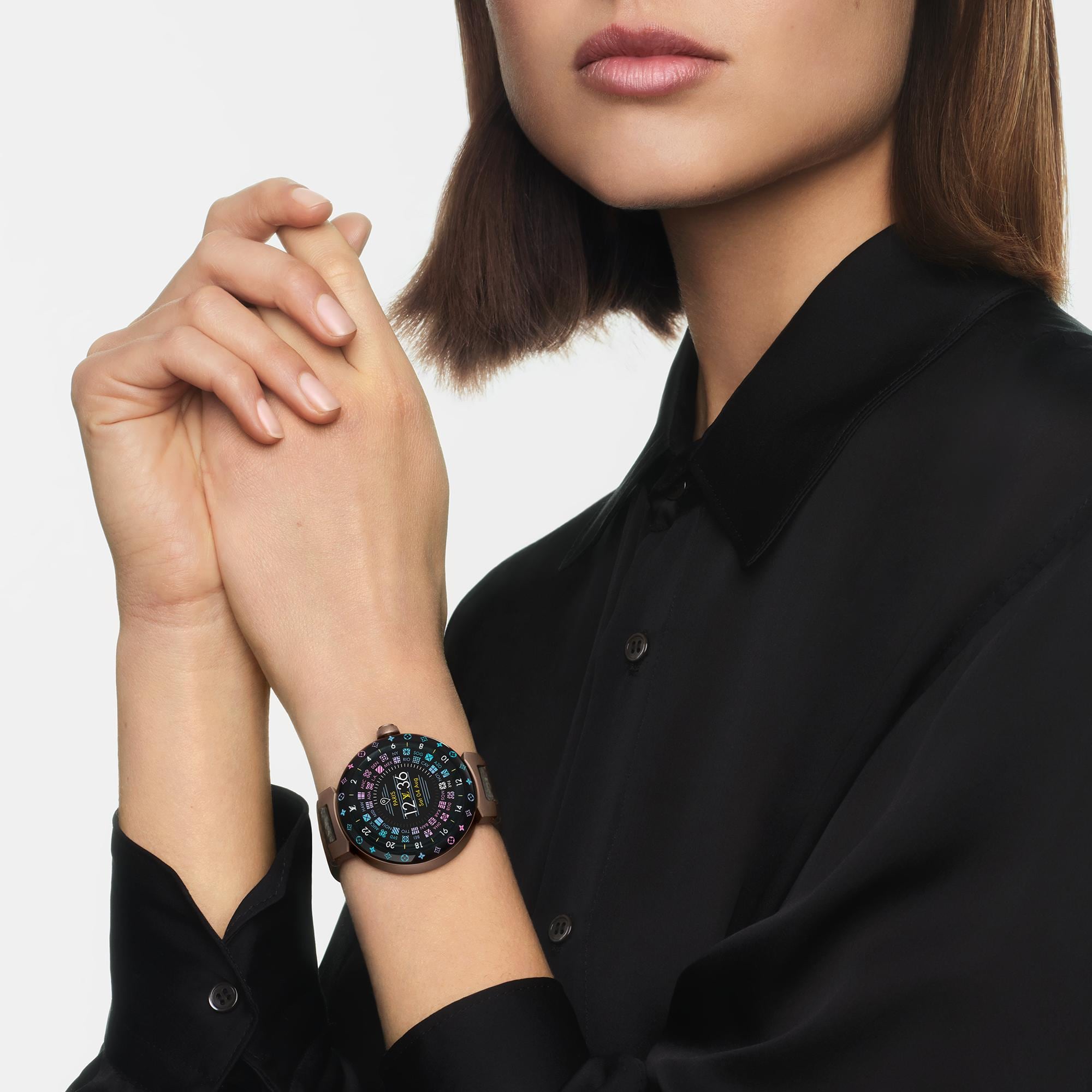  Relojes Conectados Relojes conectados Reloj conectado Tambour Horizon Light Up | Louis Vuitton ® (Ampliar producto)